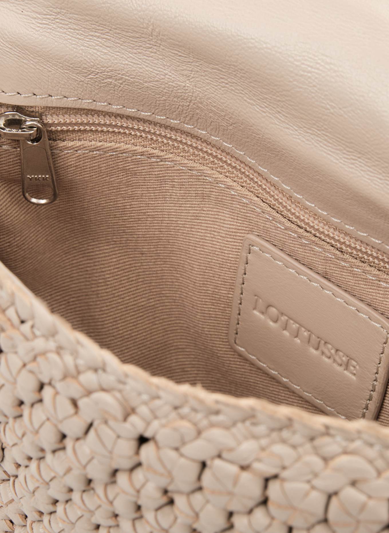 LOTTUSSE Umhängetasche NOODBAG: BEIGE