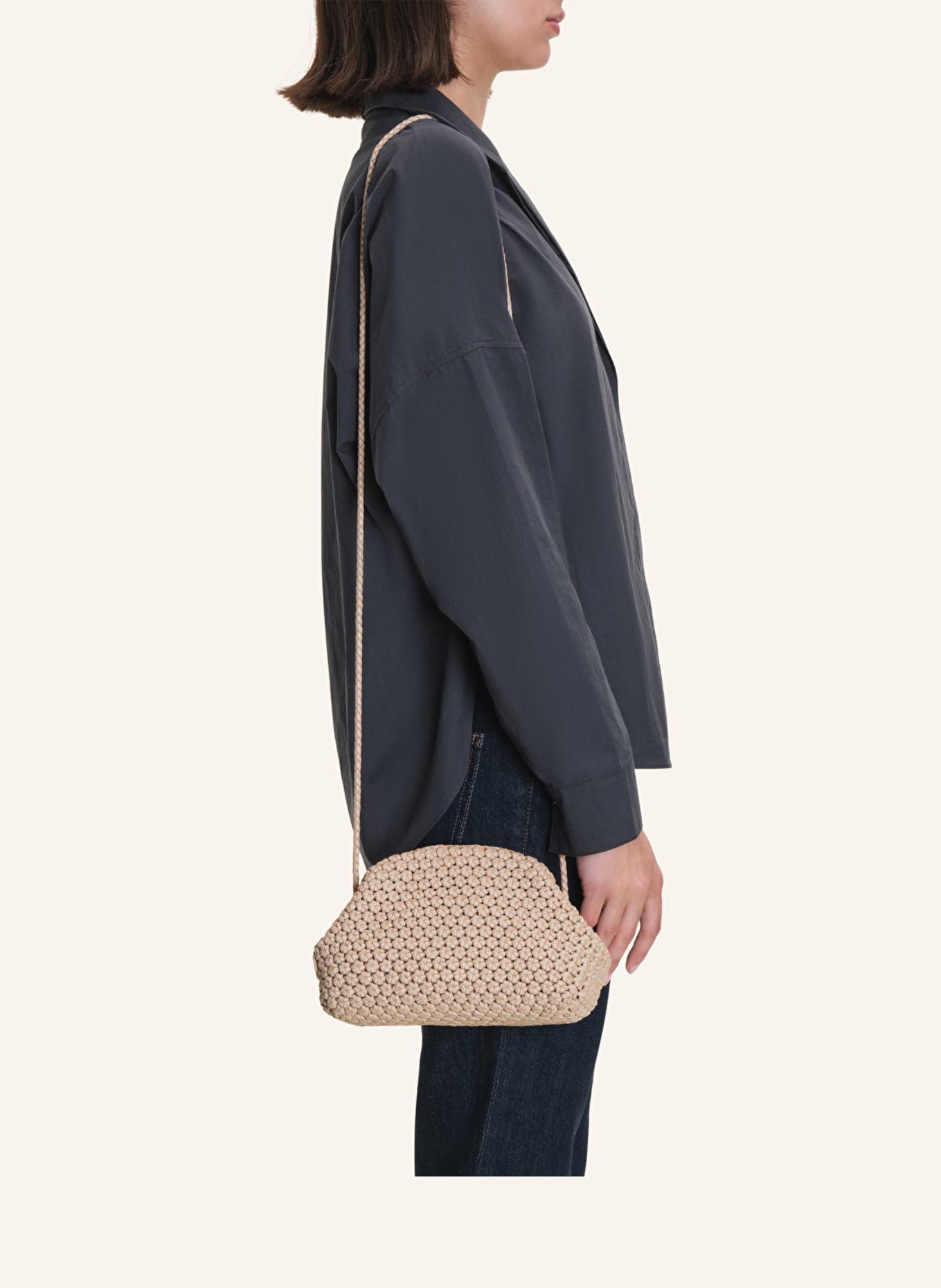 LOTTUSSE Henkeltasche NOODBAG: BEIGE