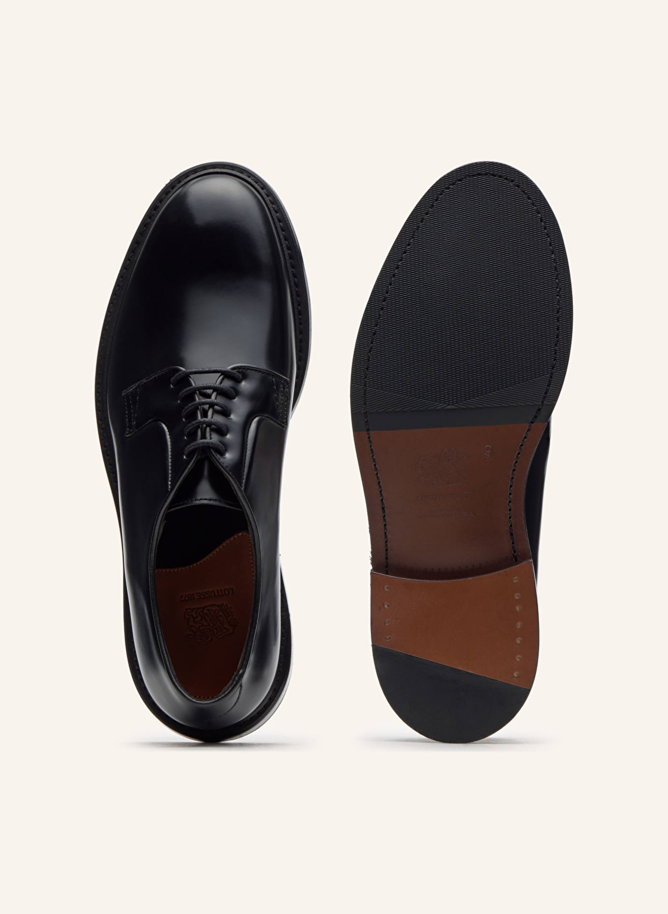LOTTUSSE Derby PRESTIGE: SCHWARZ