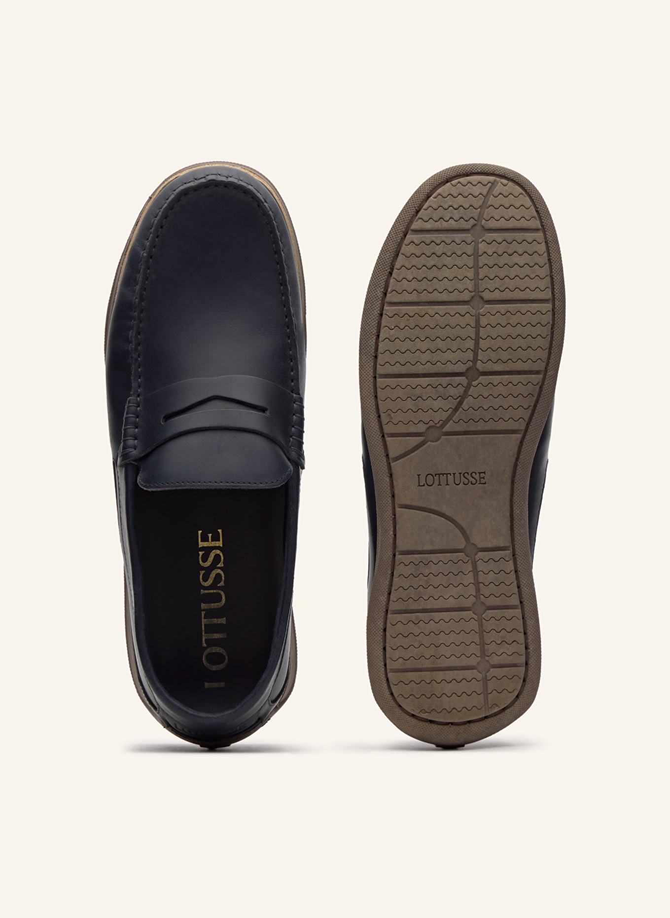 LOTTUSSE Bootsschuhe SAILOR: BLAU