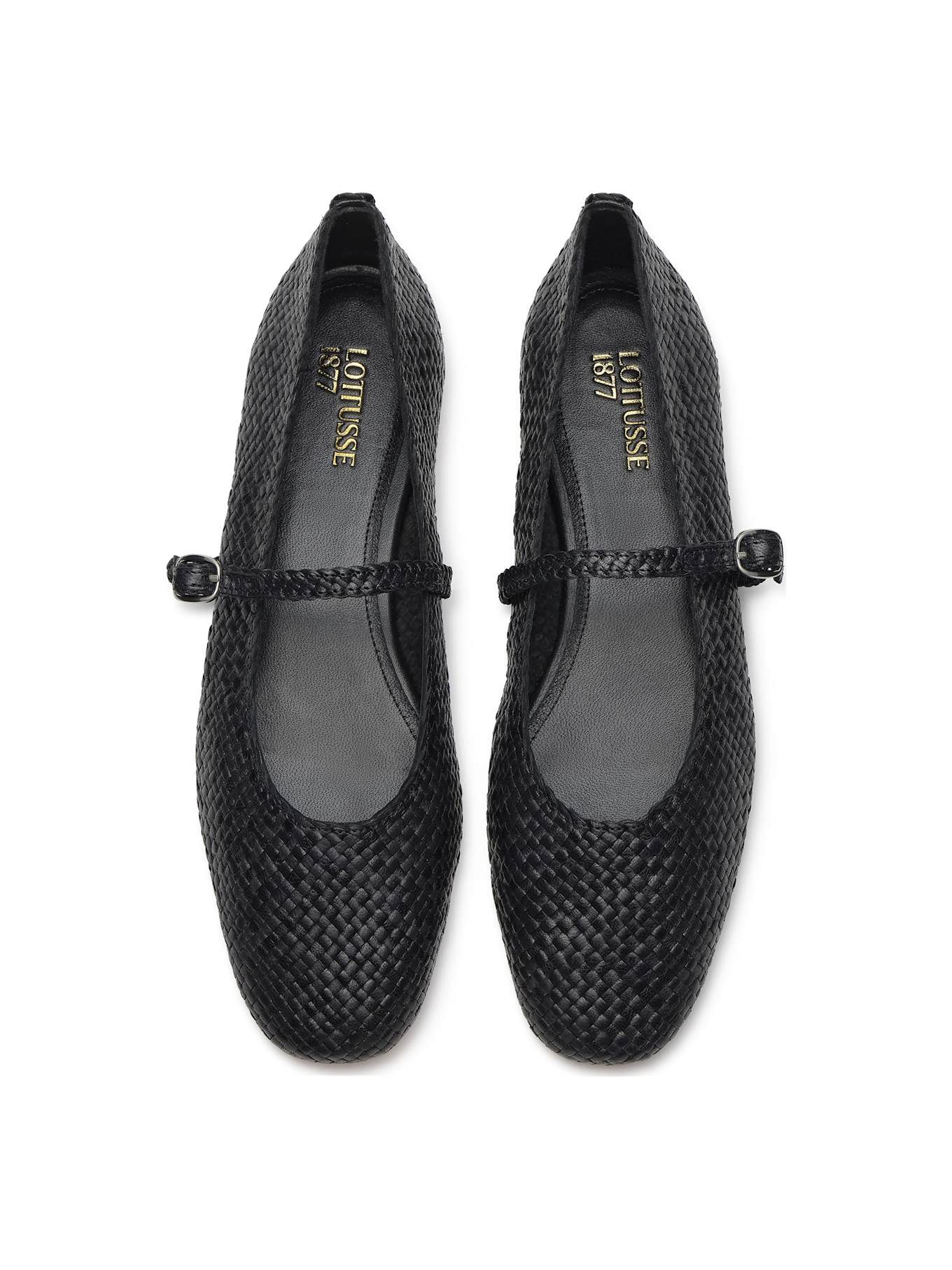 LOTTUSSE Ballerinas SUMMER: SCHWARZ