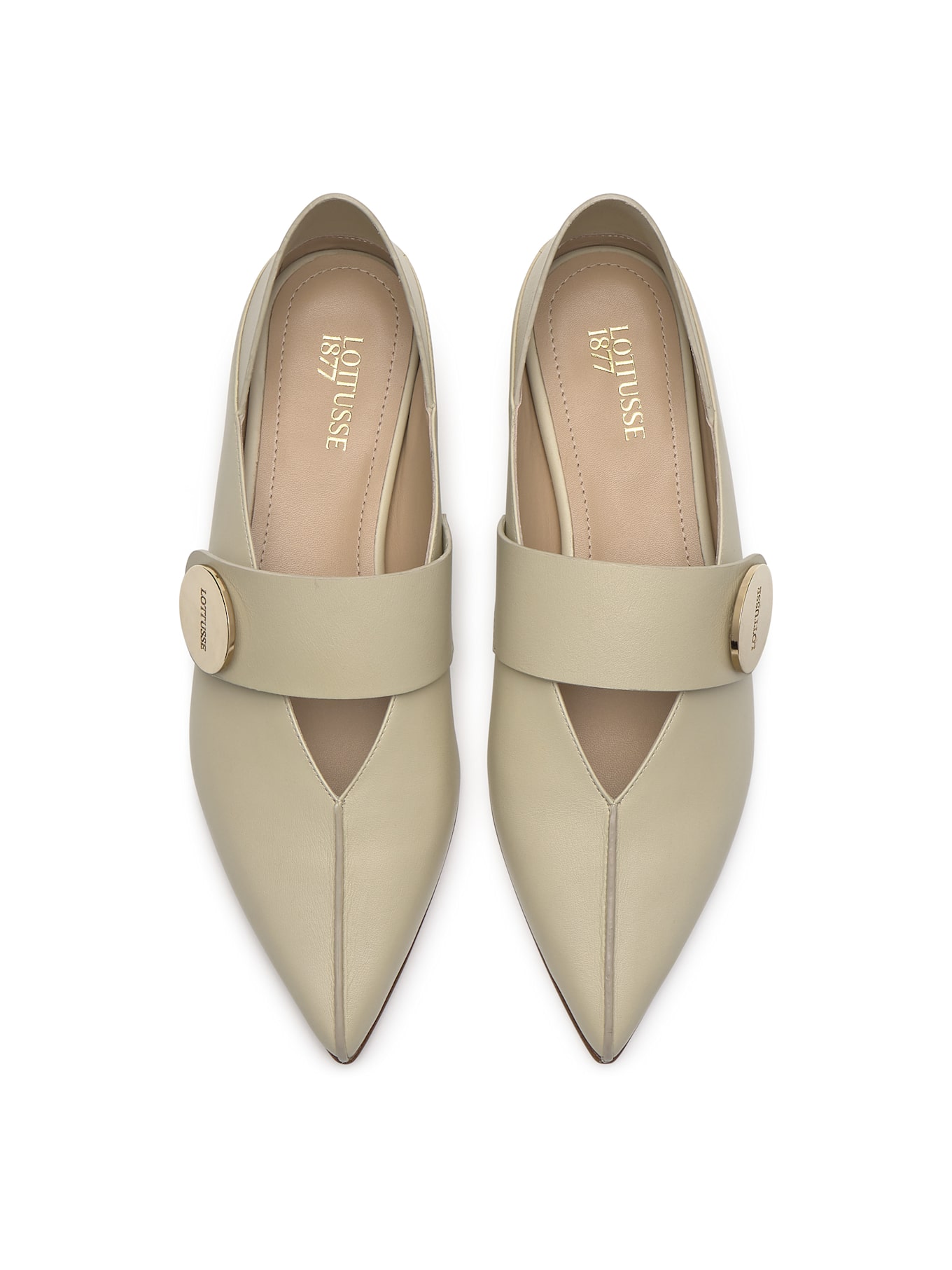 LOTTUSSE Ballerinas CARLA: BEIGE