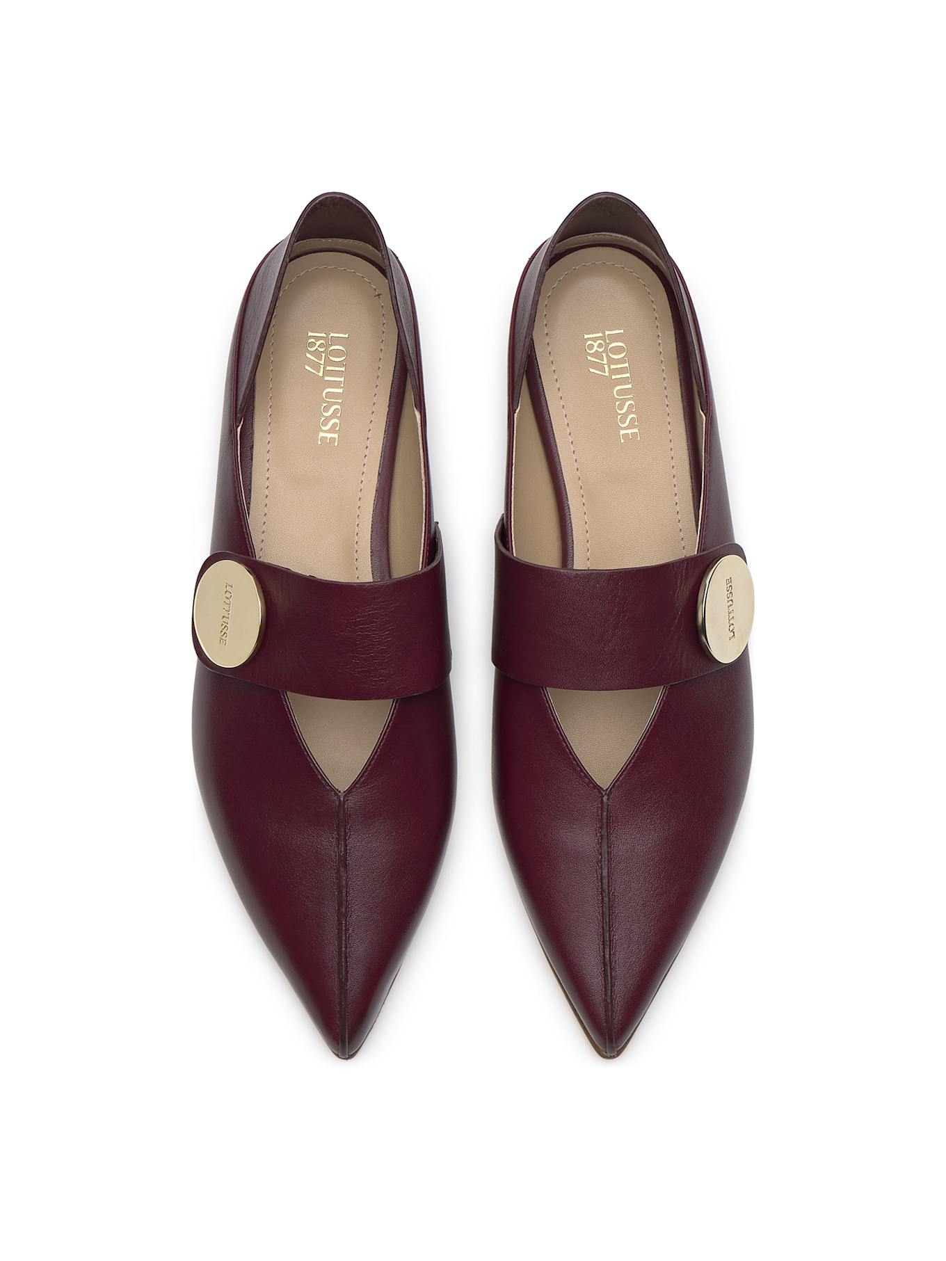 LOTTUSSE Ballerinas CARLA: ROT