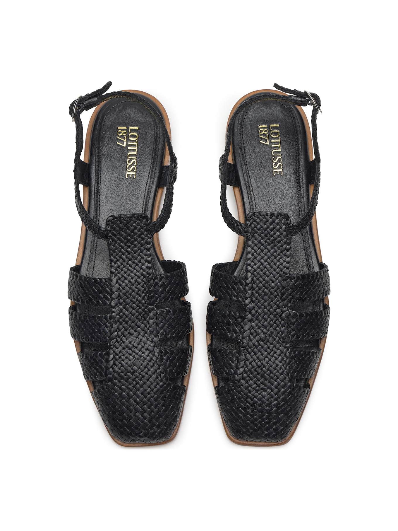 LOTTUSSE Sandalias SUMMER: SCHWARZ