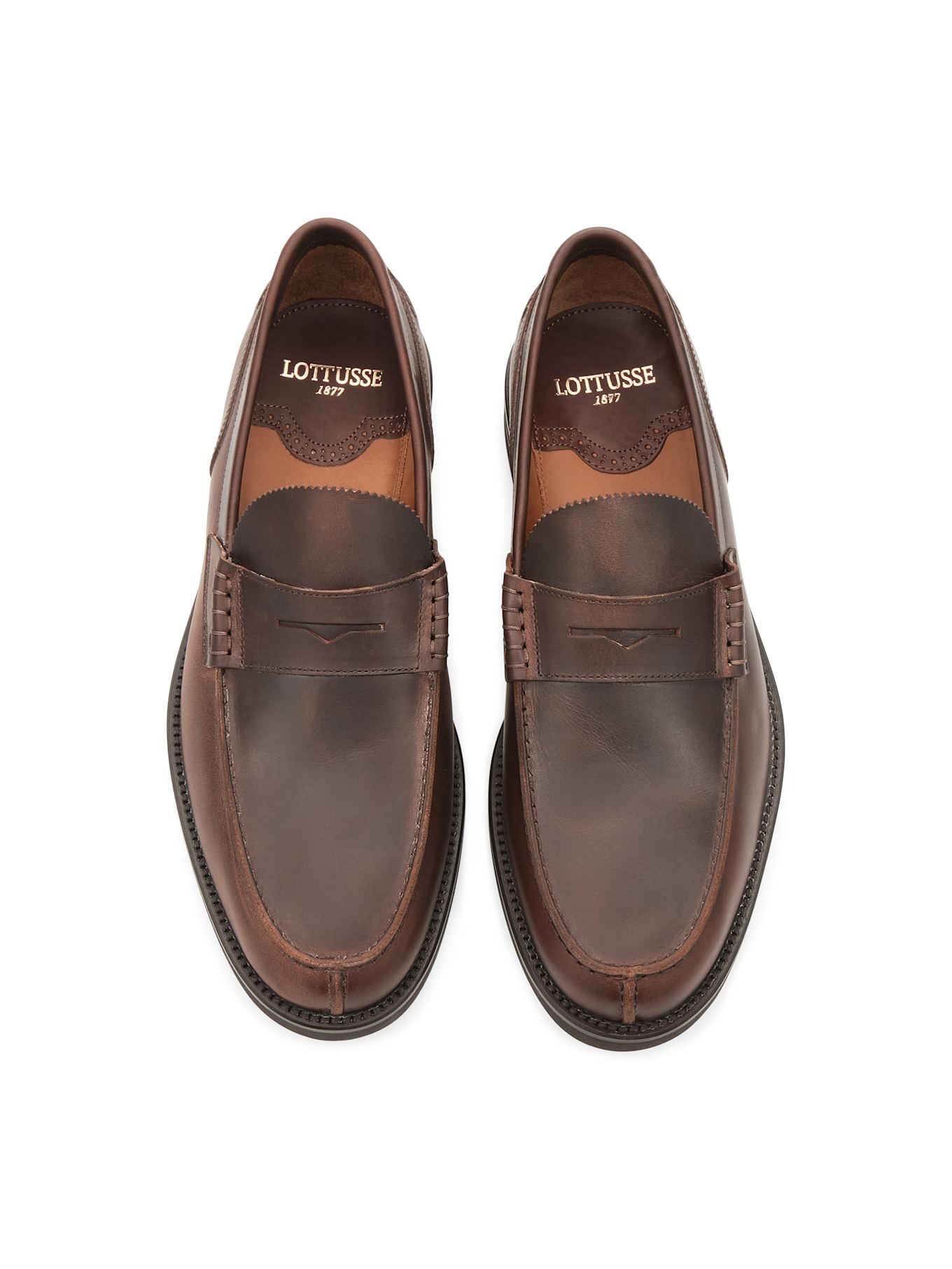 LOTTUSSE Mokassins DAYTONA: BRAUN