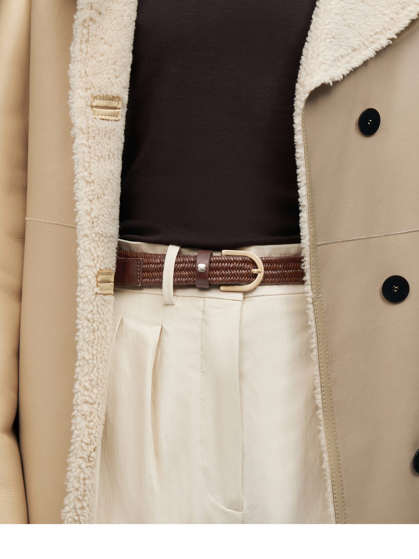 LOTTUSSE Gürtel GENT: BRAUN