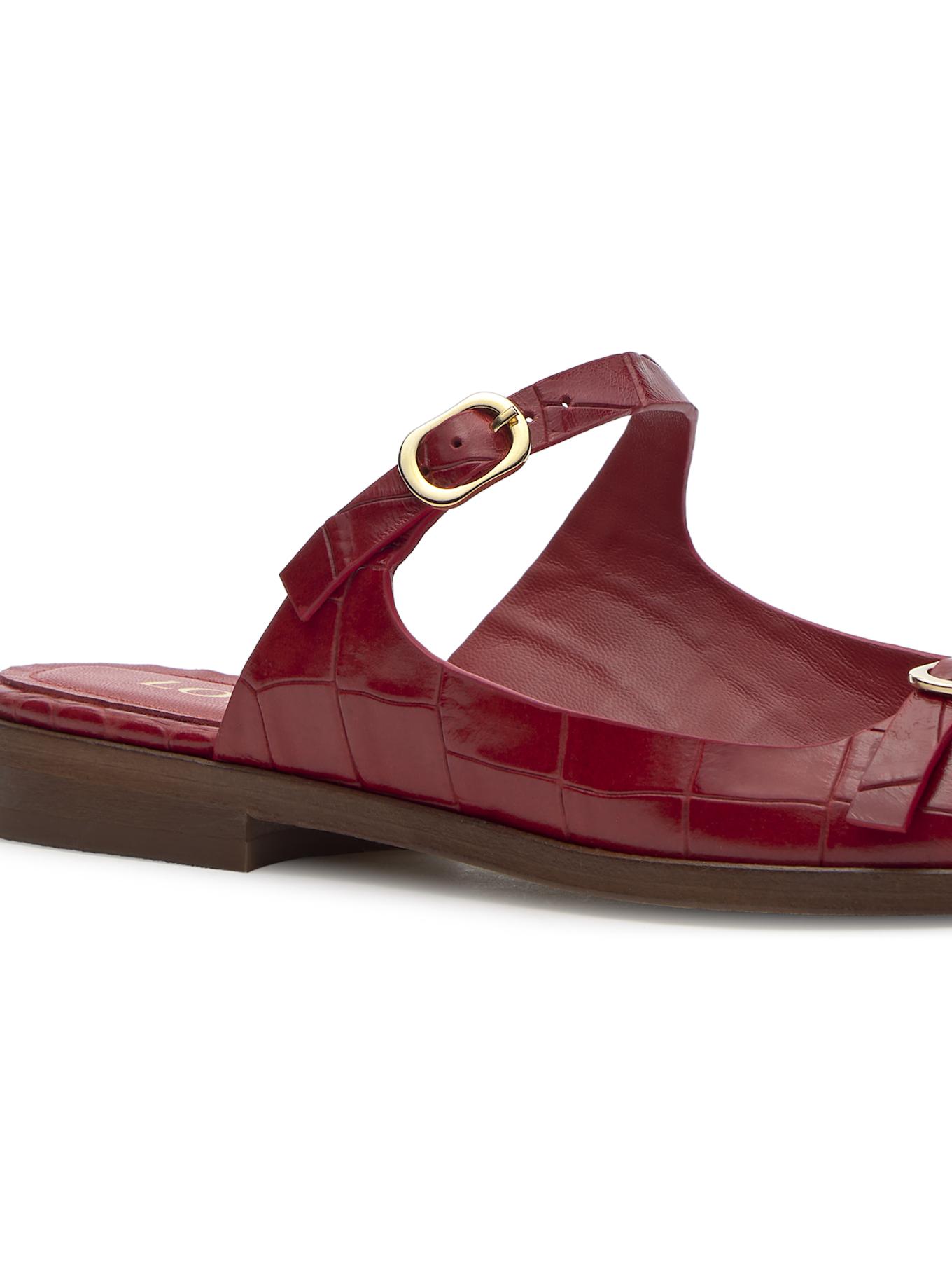 LOTTUSSE Sandalen NYLO: ROT