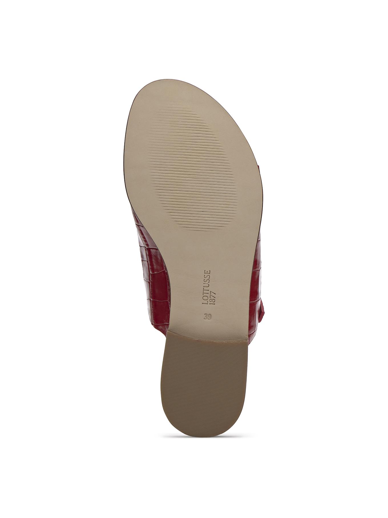 LOTTUSSE Sandalen NYLO: ROT