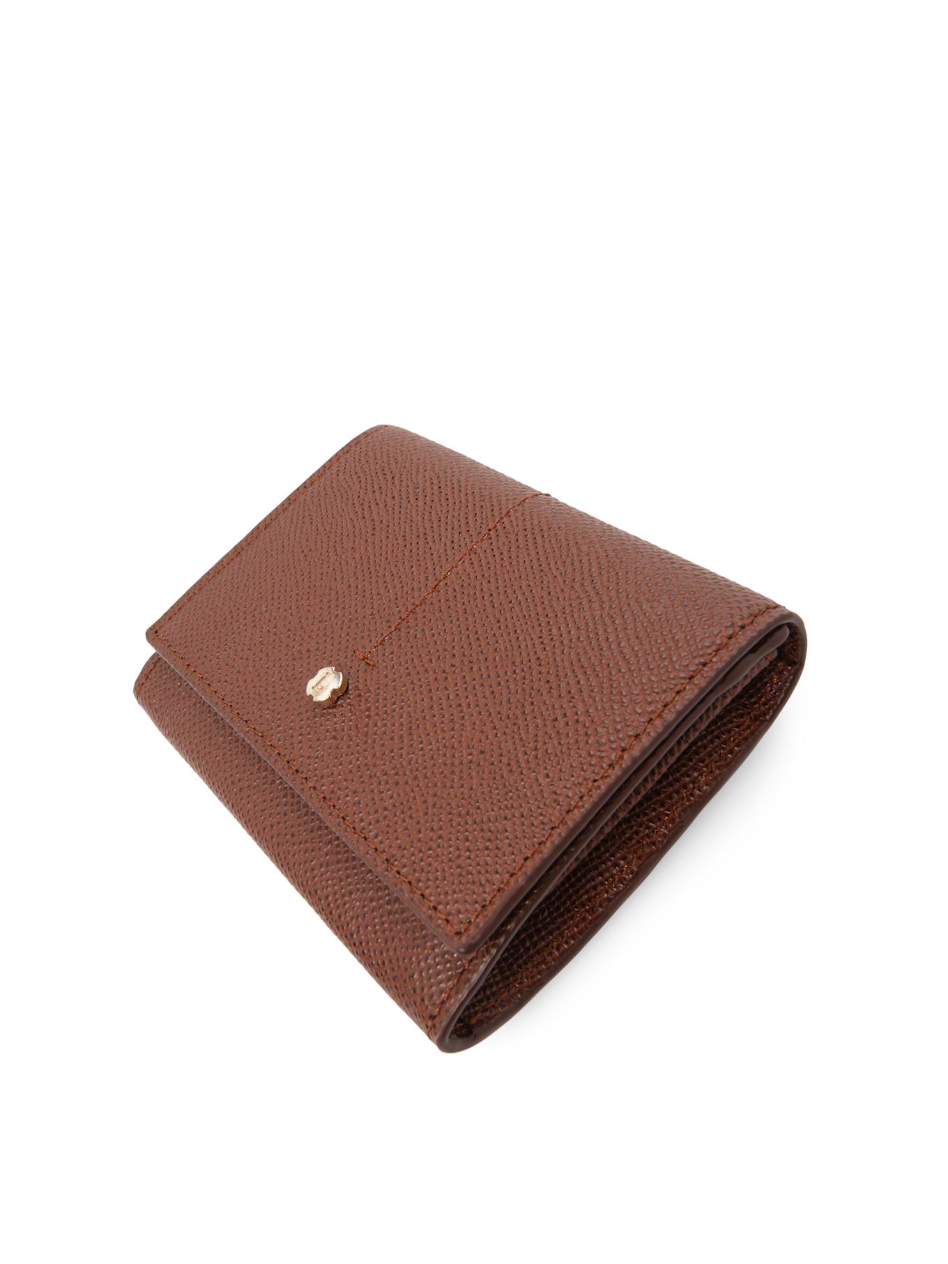 LOTTUSSE Kleine Brieftasche BORNE: BRAUN