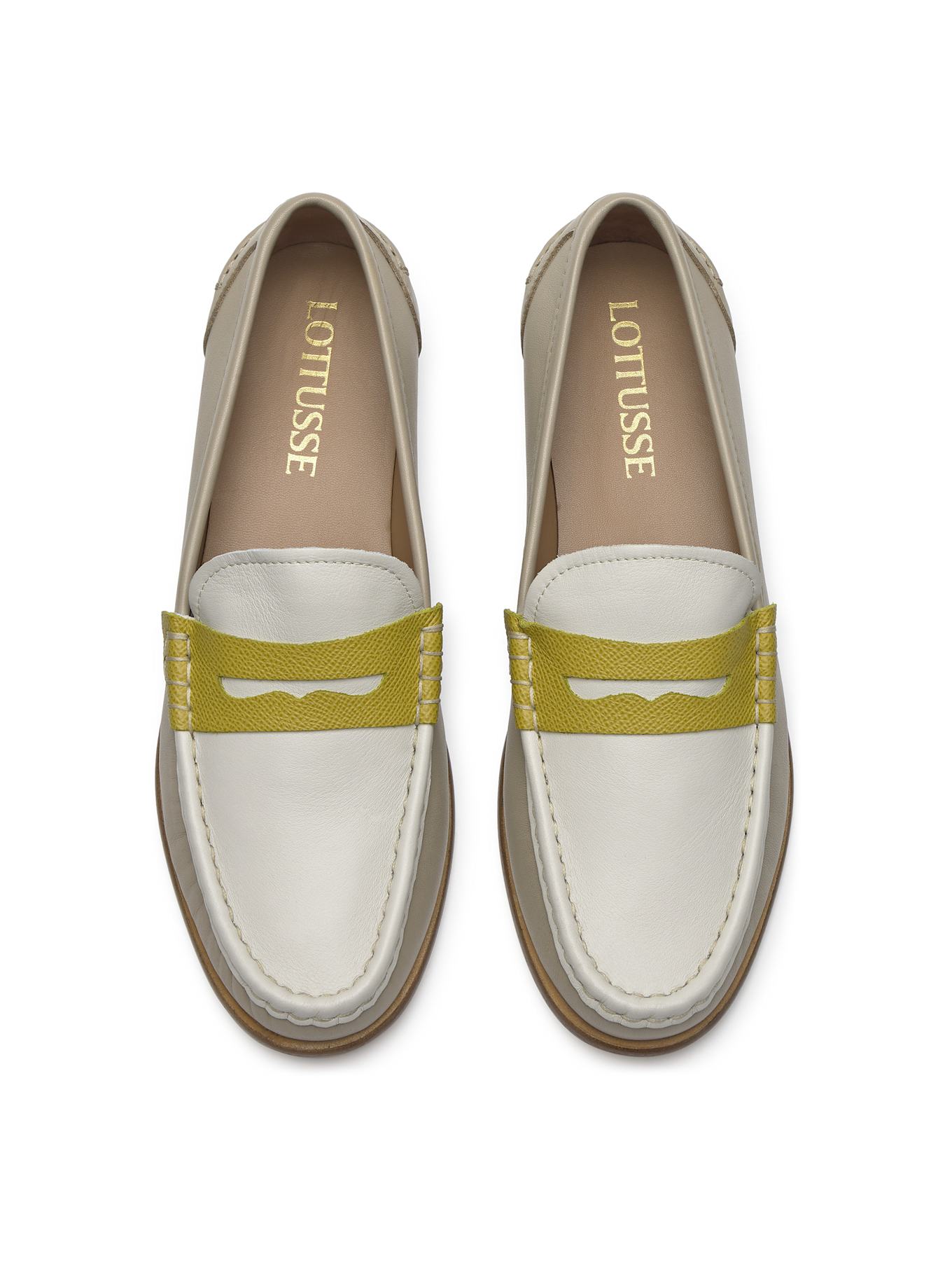 LOTTUSSE Loafer LARA: ECRU