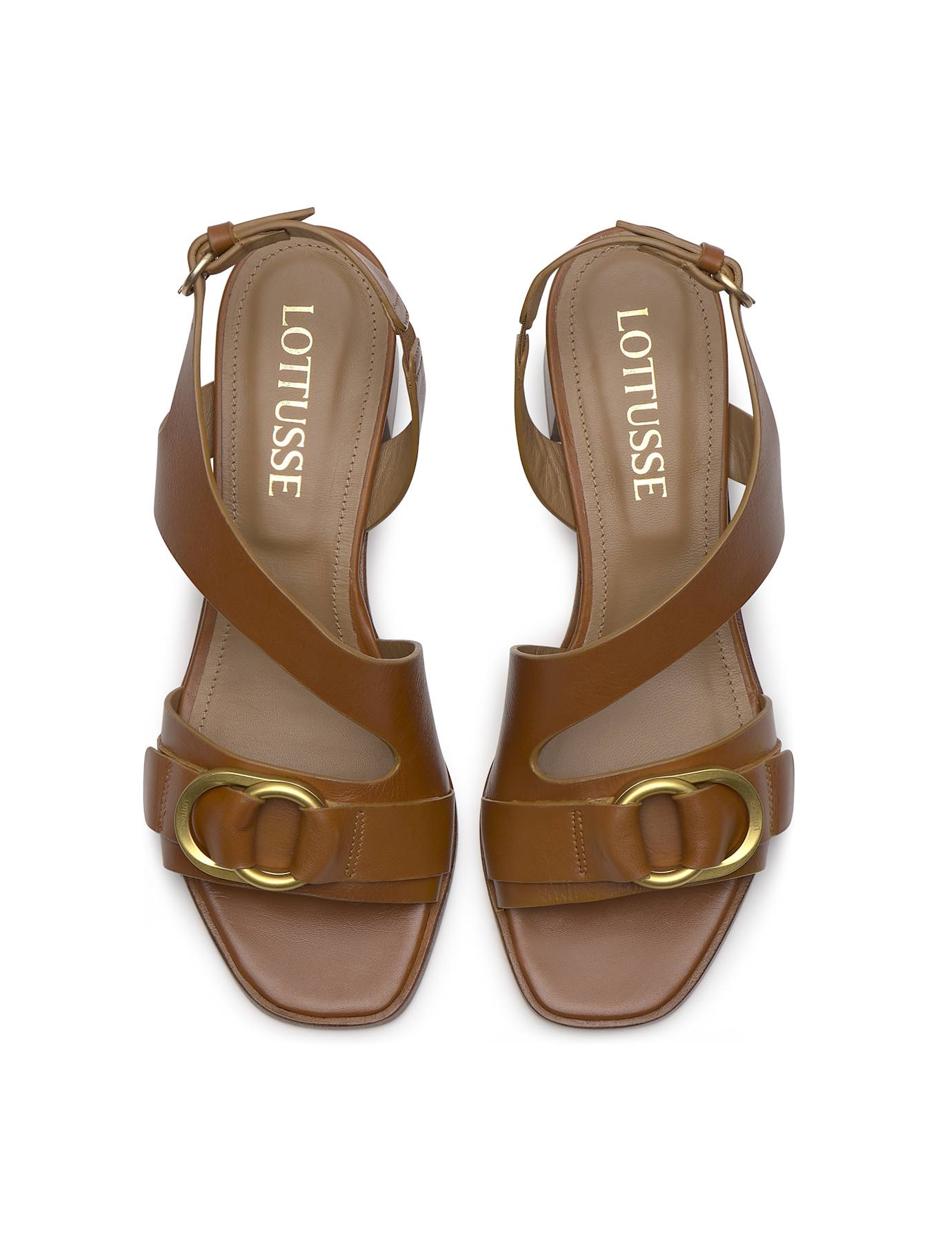 LOTTUSSE Sandals NYLO: BRAUN