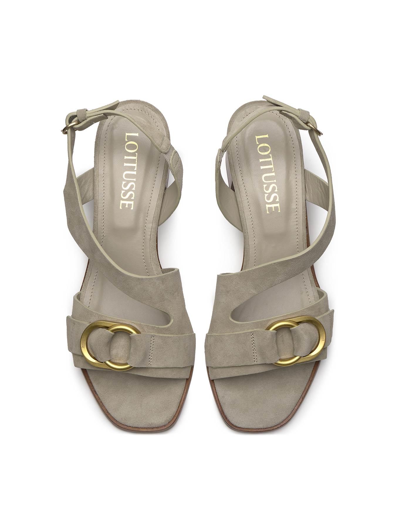 LOTTUSSE Sandals NYLO: TAUPE