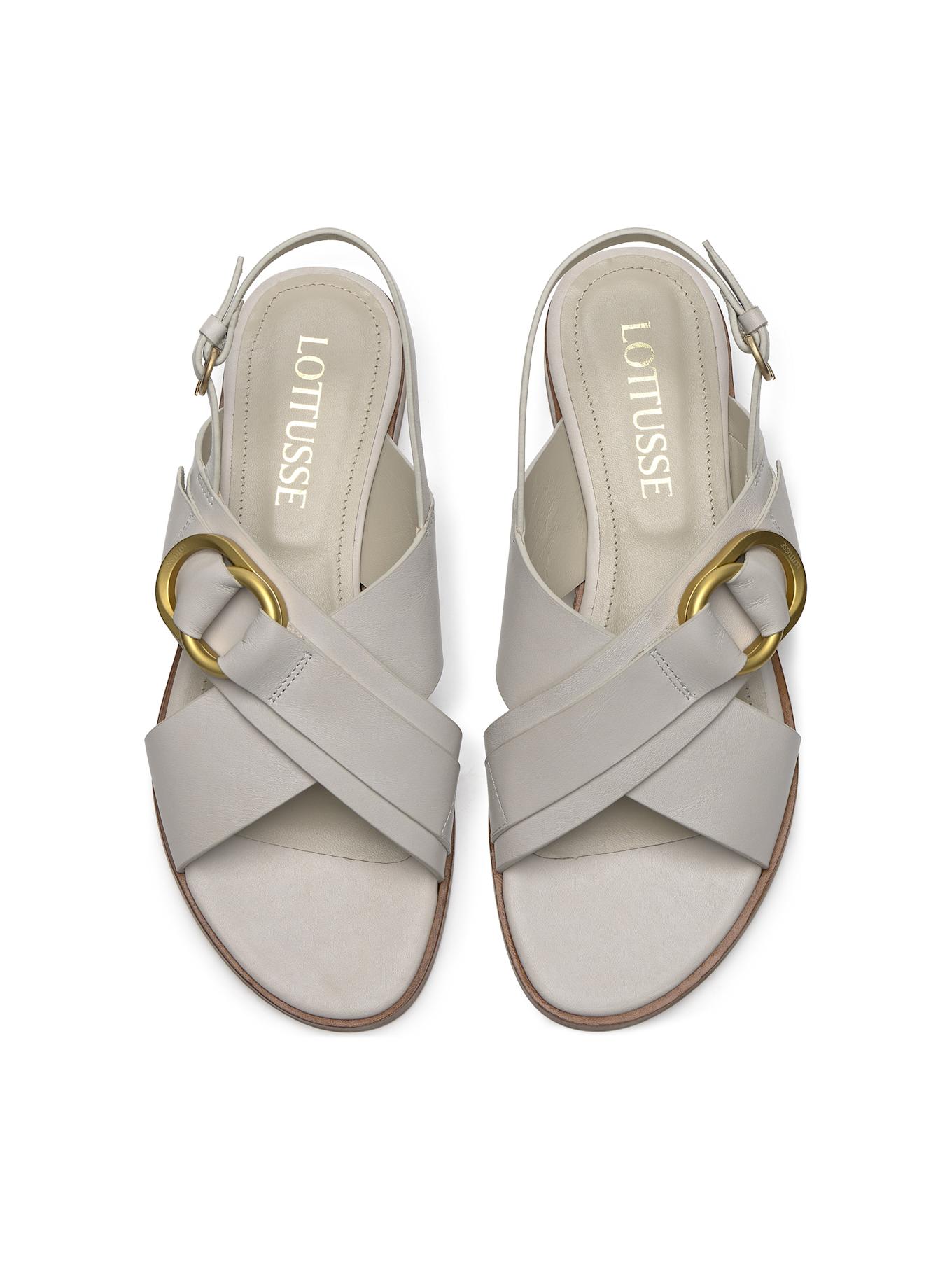 LOTTUSSE Sandals NYLO: WEISS