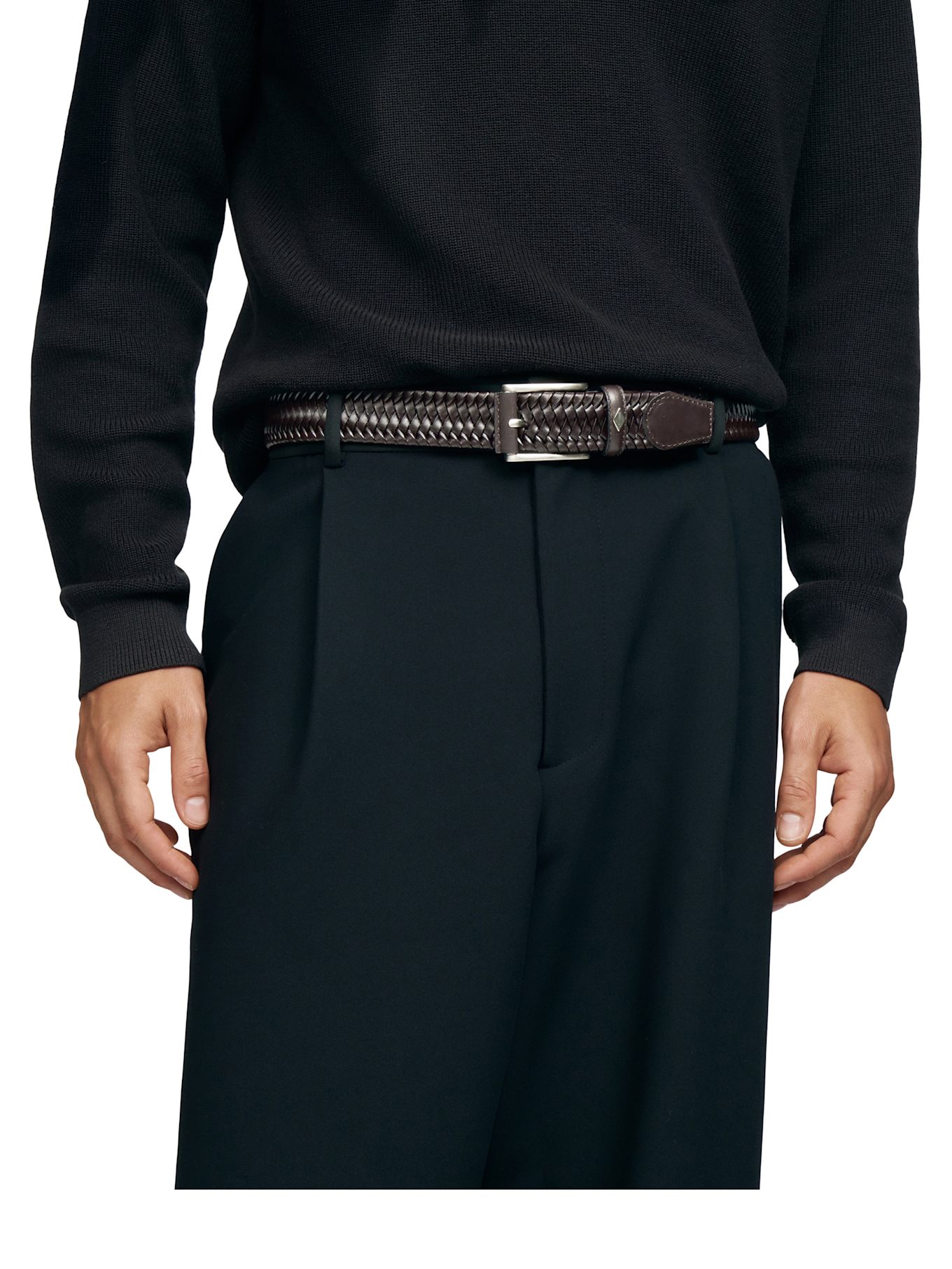 LOTTUSSE Flechtgürtel APOLO: BRAUN