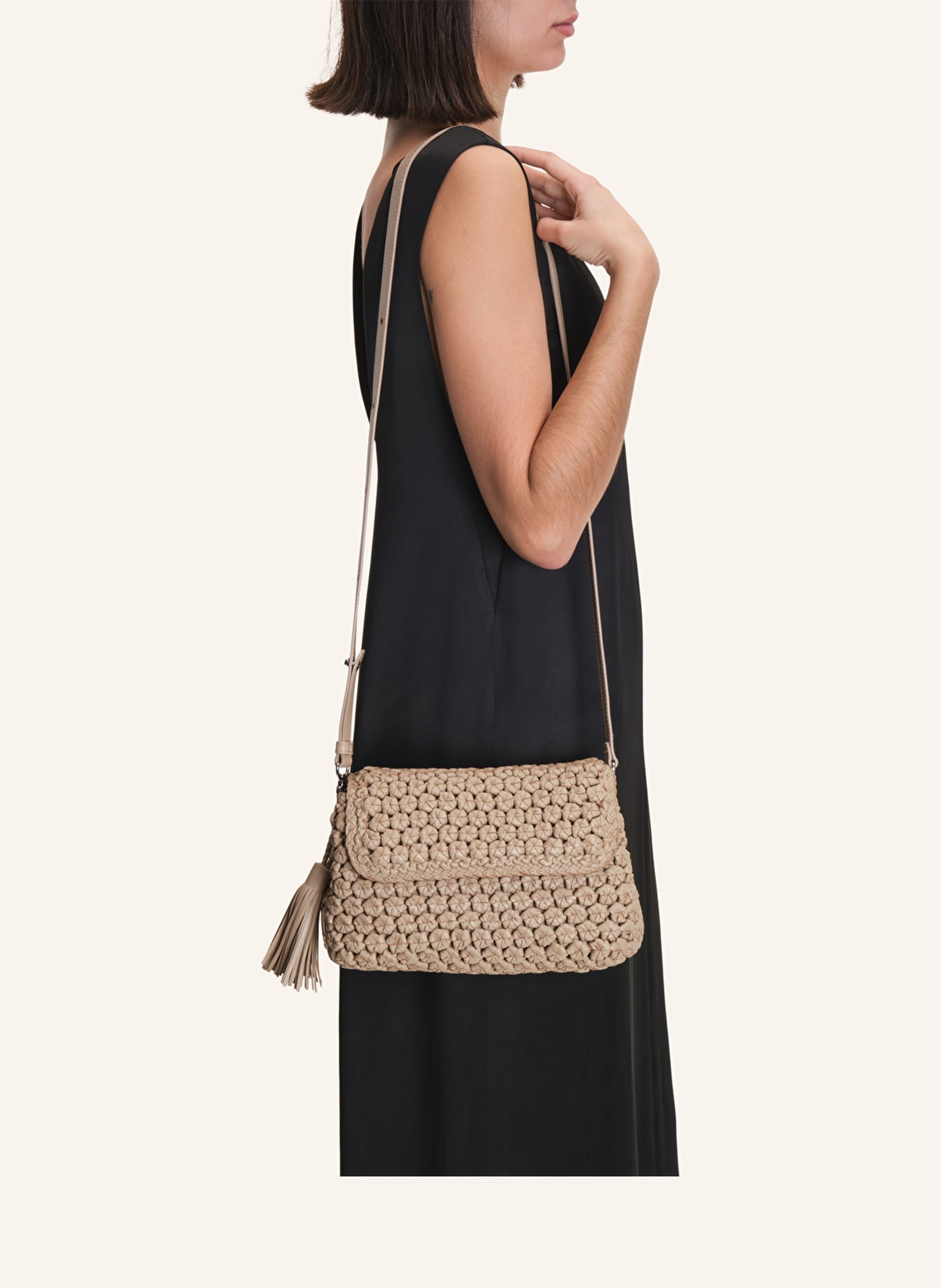 LOTTUSSE Handtasche NOODBAG: BEIGE