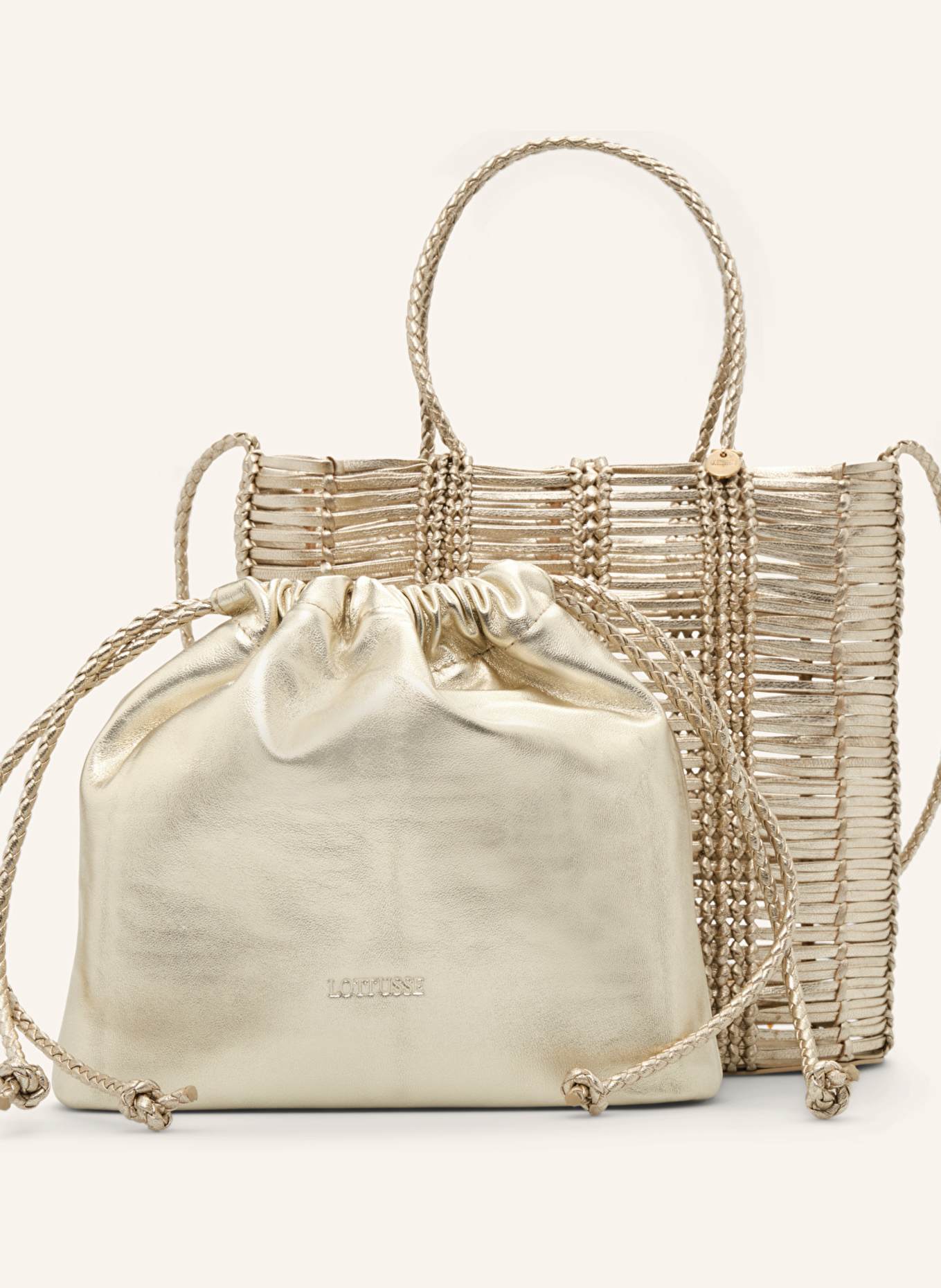 LOTTUSSE Handtasche EDIT: GOLD