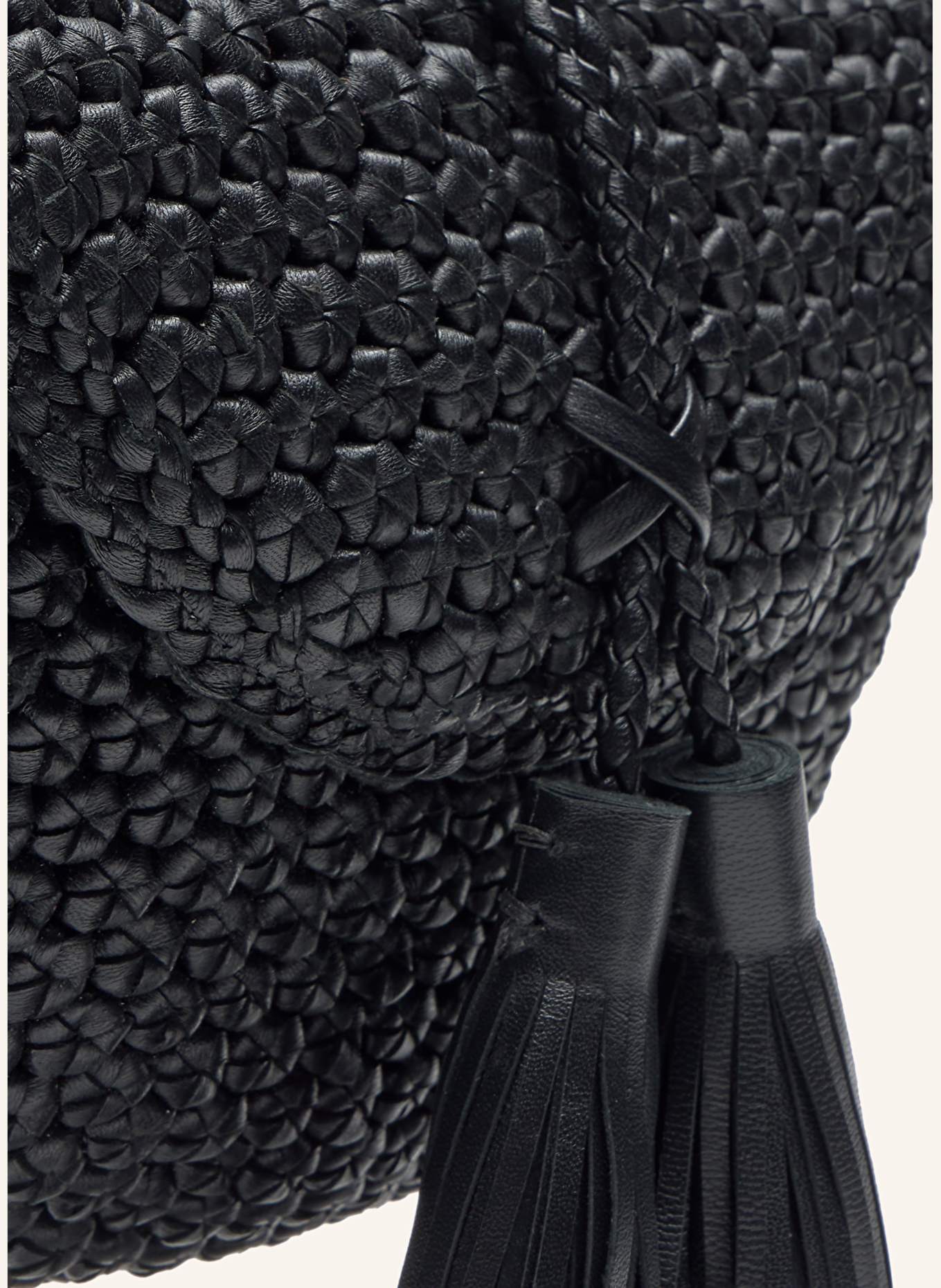 LOTTUSSE Umhängetasche NOODBAG: SCHWARZ