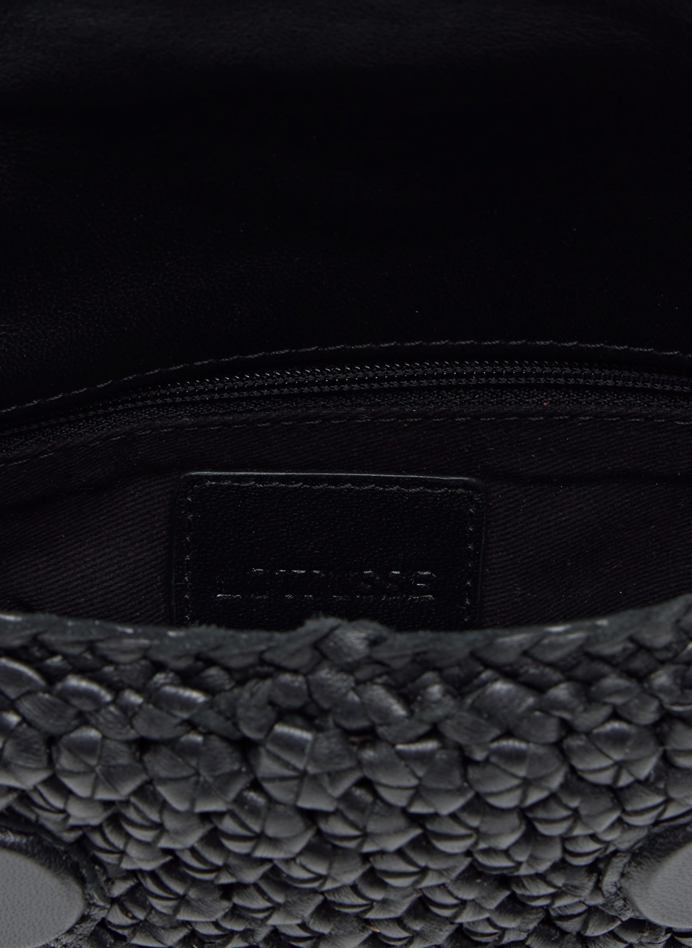 LOTTUSSE Umhängetasche NOODBAG: SCHWARZ