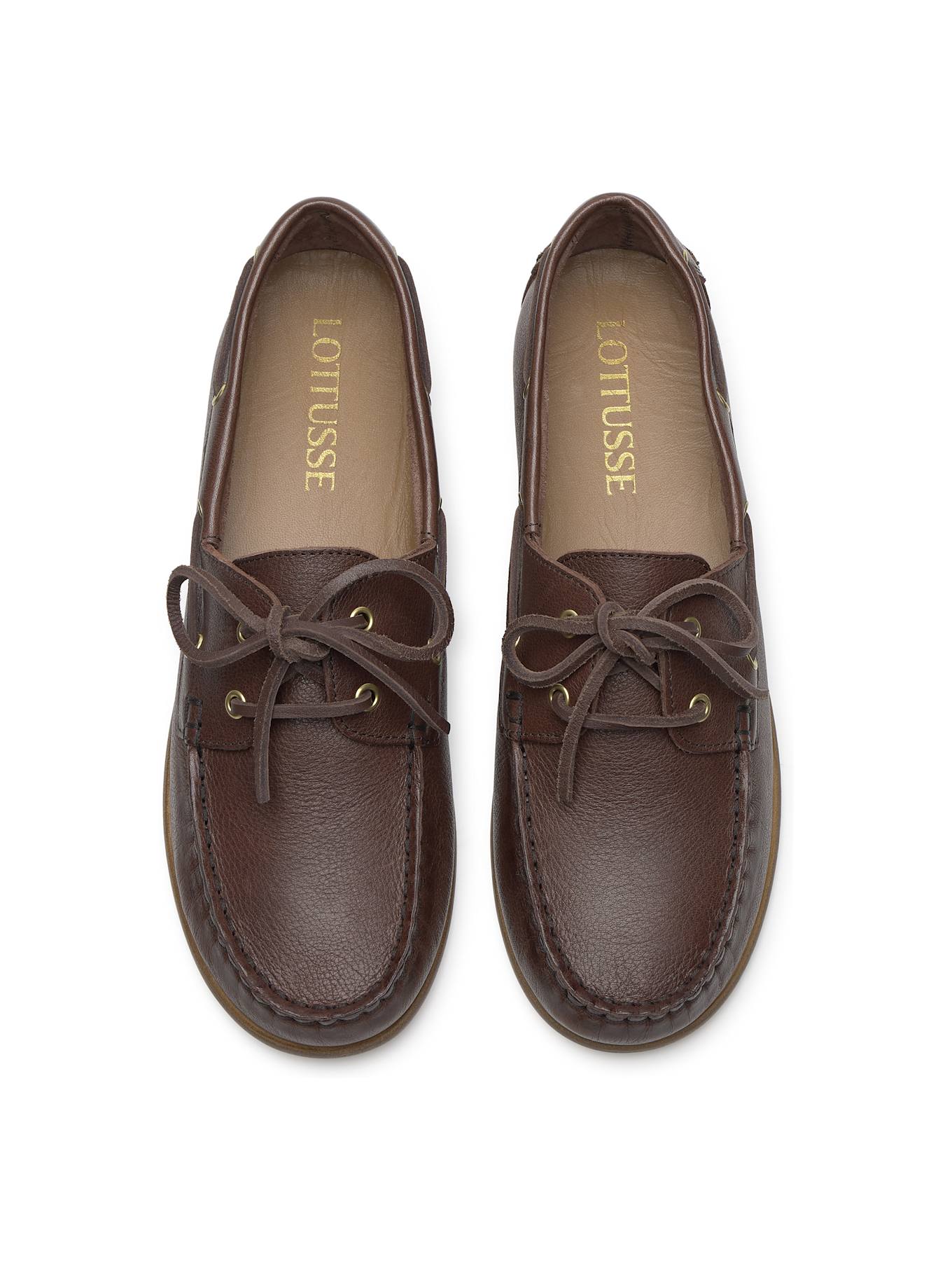 LOTTUSSE Loafers NAUTIC: BRAUN