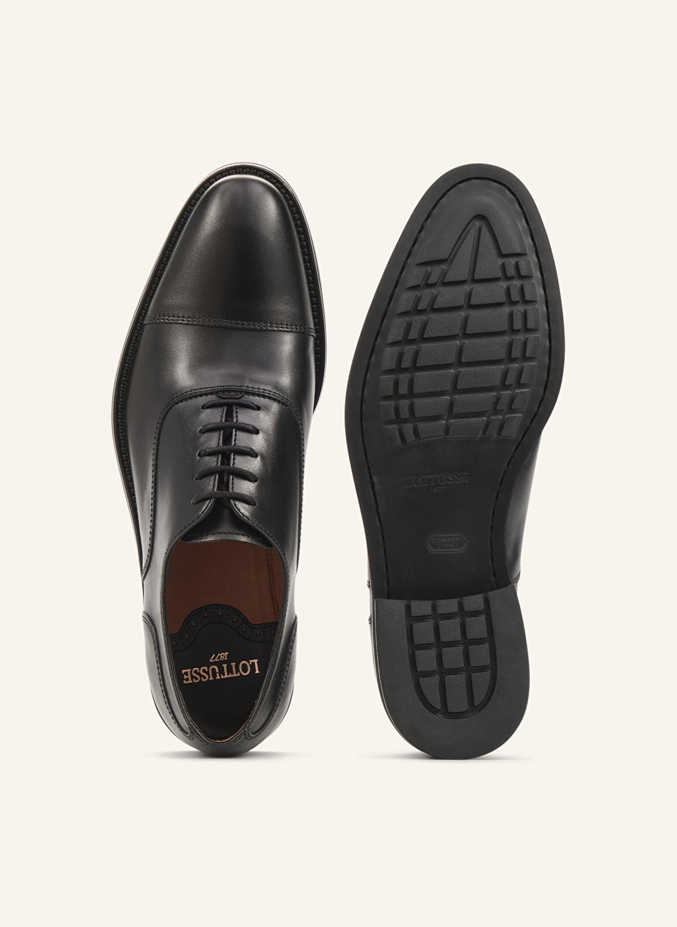 LOTTUSSE Oxfordschuhe HOLBORN: SCHWARZ