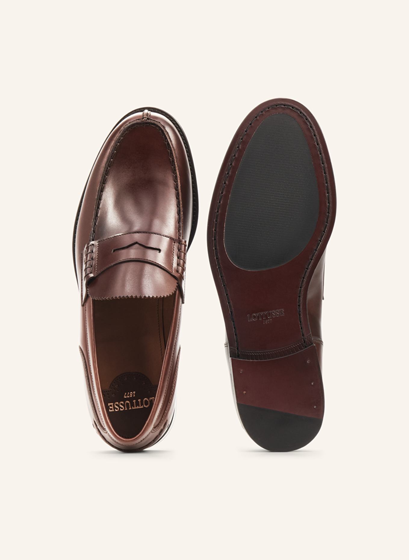 LOTTUSSE Loafer DAYTONA: BRAUN