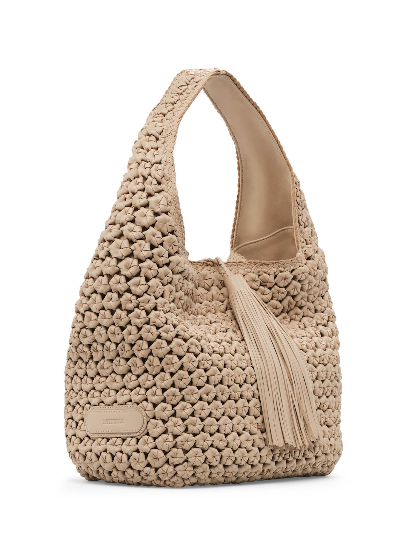 LOTTUSSE Hobo-Tasche NOODBAG: BEIGE