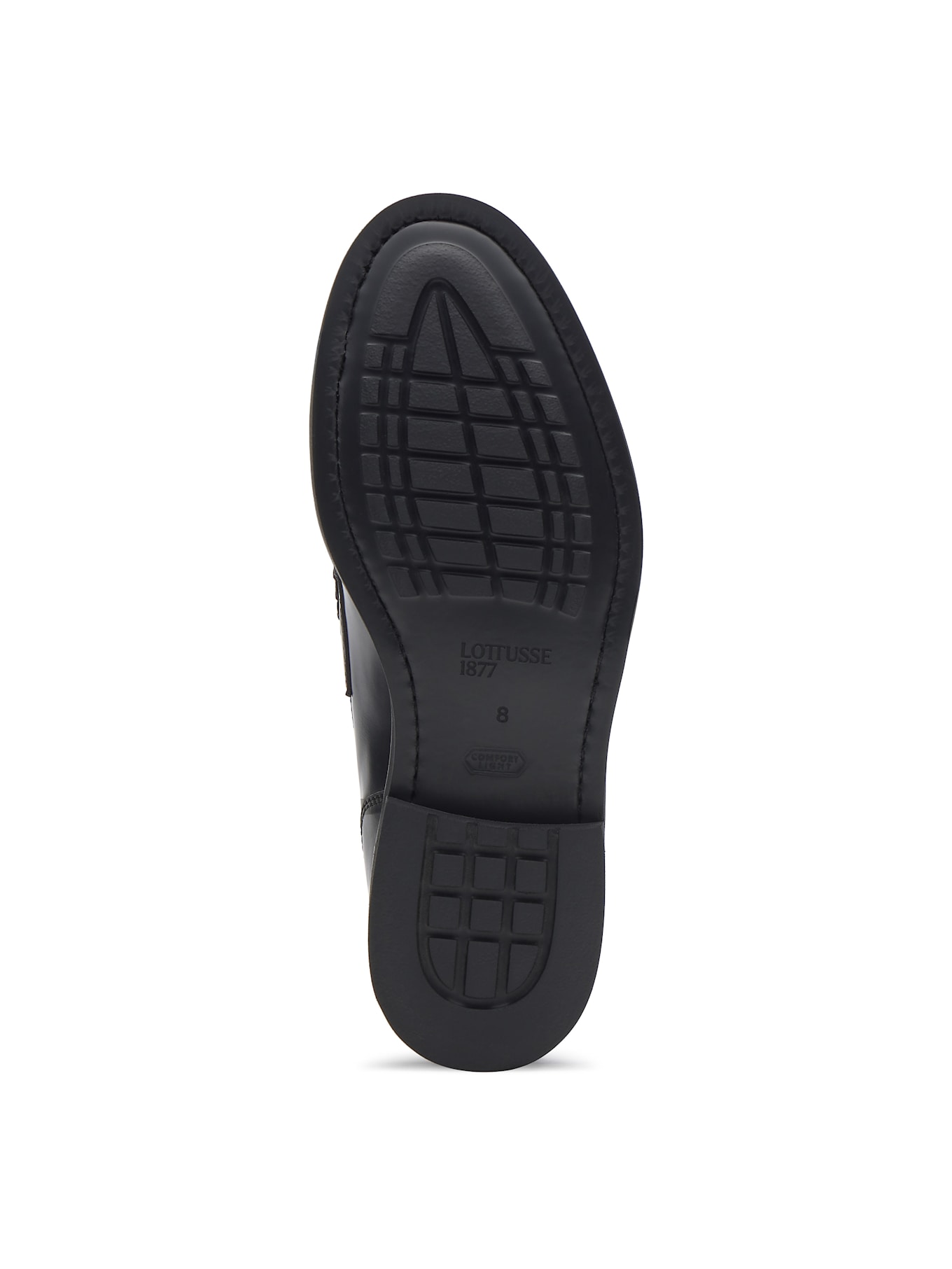 LOTTUSSE Mokassins DAYTONA: SCHWARZ