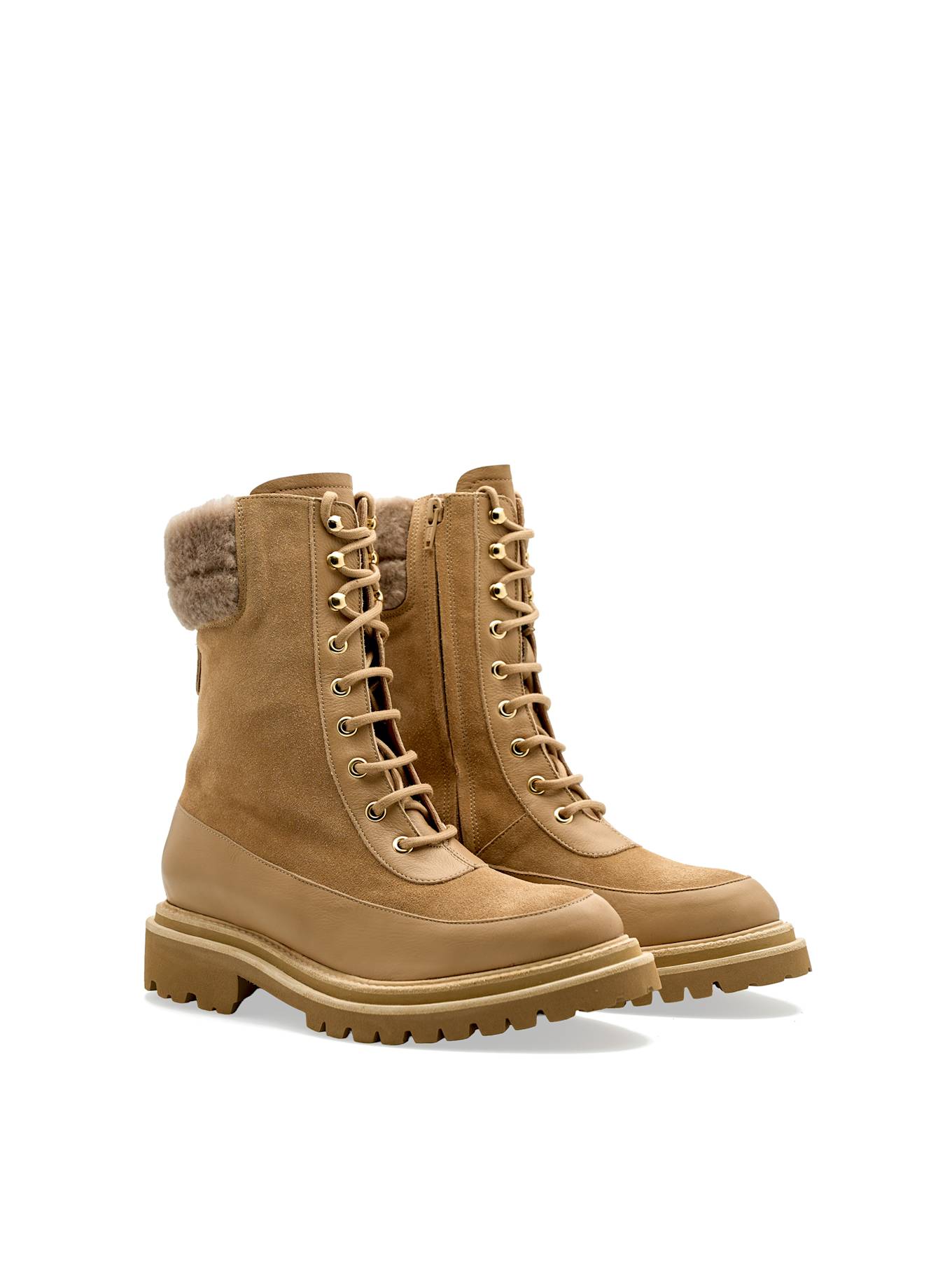 LOTTUSSE Schnürstiefel COVENT: NUDE