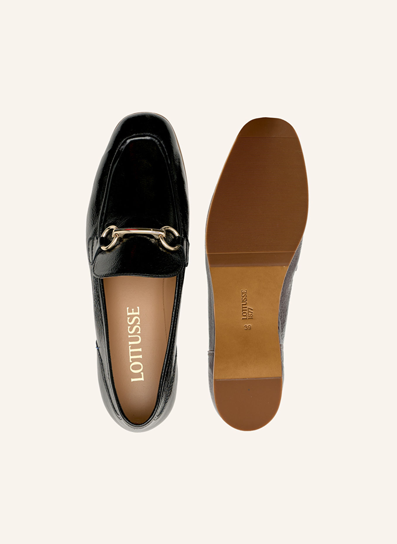 LOTTUSSE Mokassins GOYA: SCHWARZ