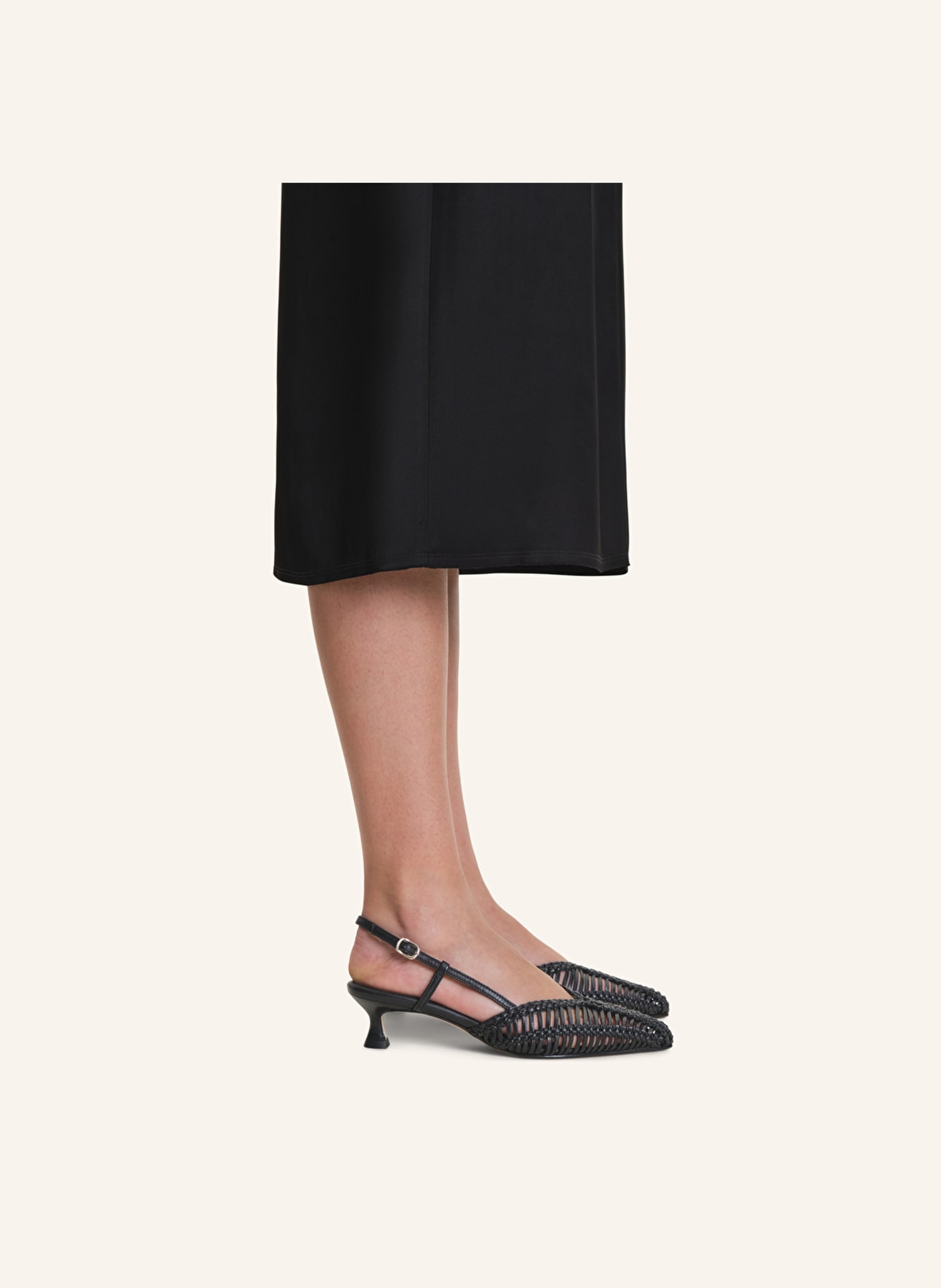 LOTTUSSE Slingbacks EDIT: SCHWARZ