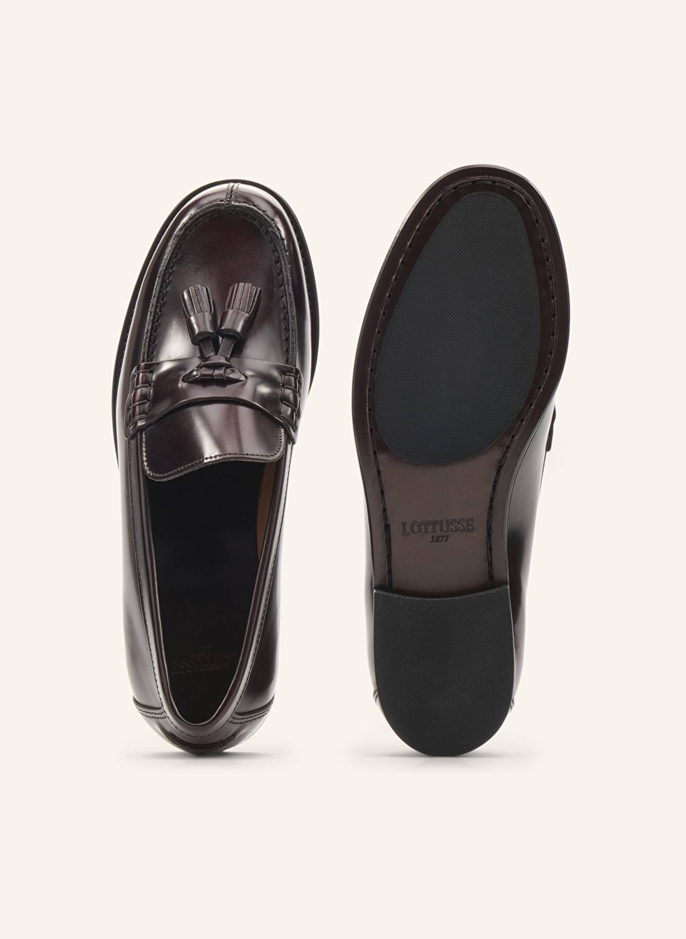 LOTTUSSE Loafers CHRIS: ROT