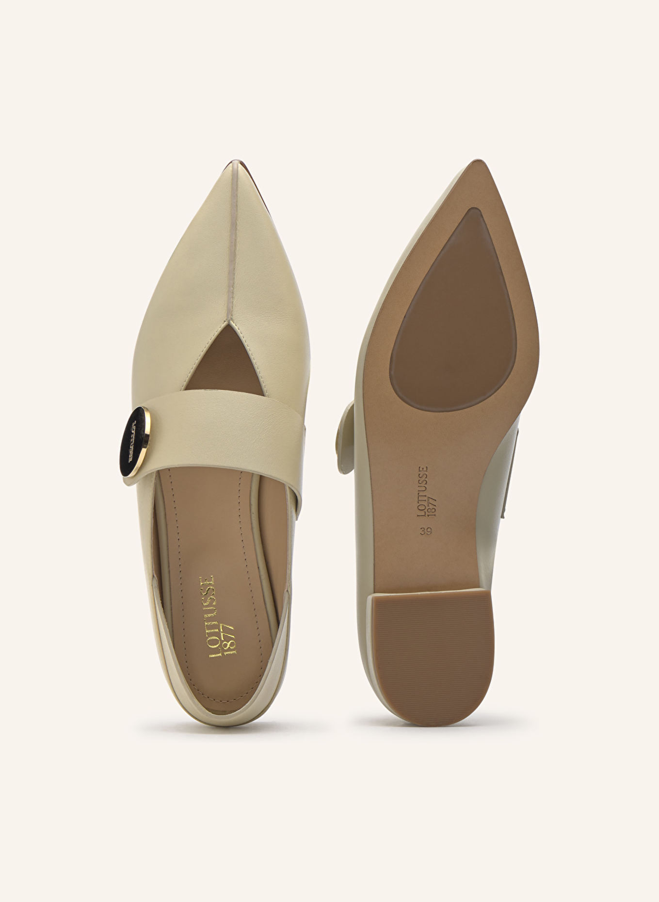 LOTTUSSE Ballerinas CARLA: BEIGE