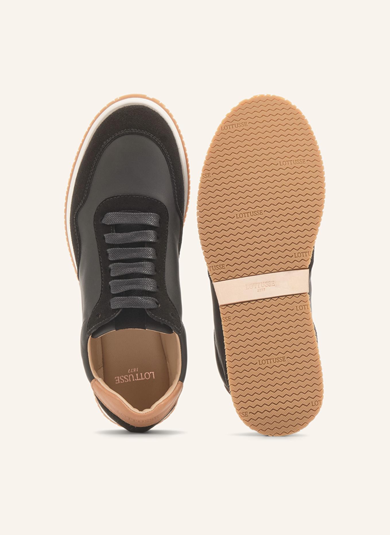 LOTTUSSE Sneaker MANCOR: SCHWARZ