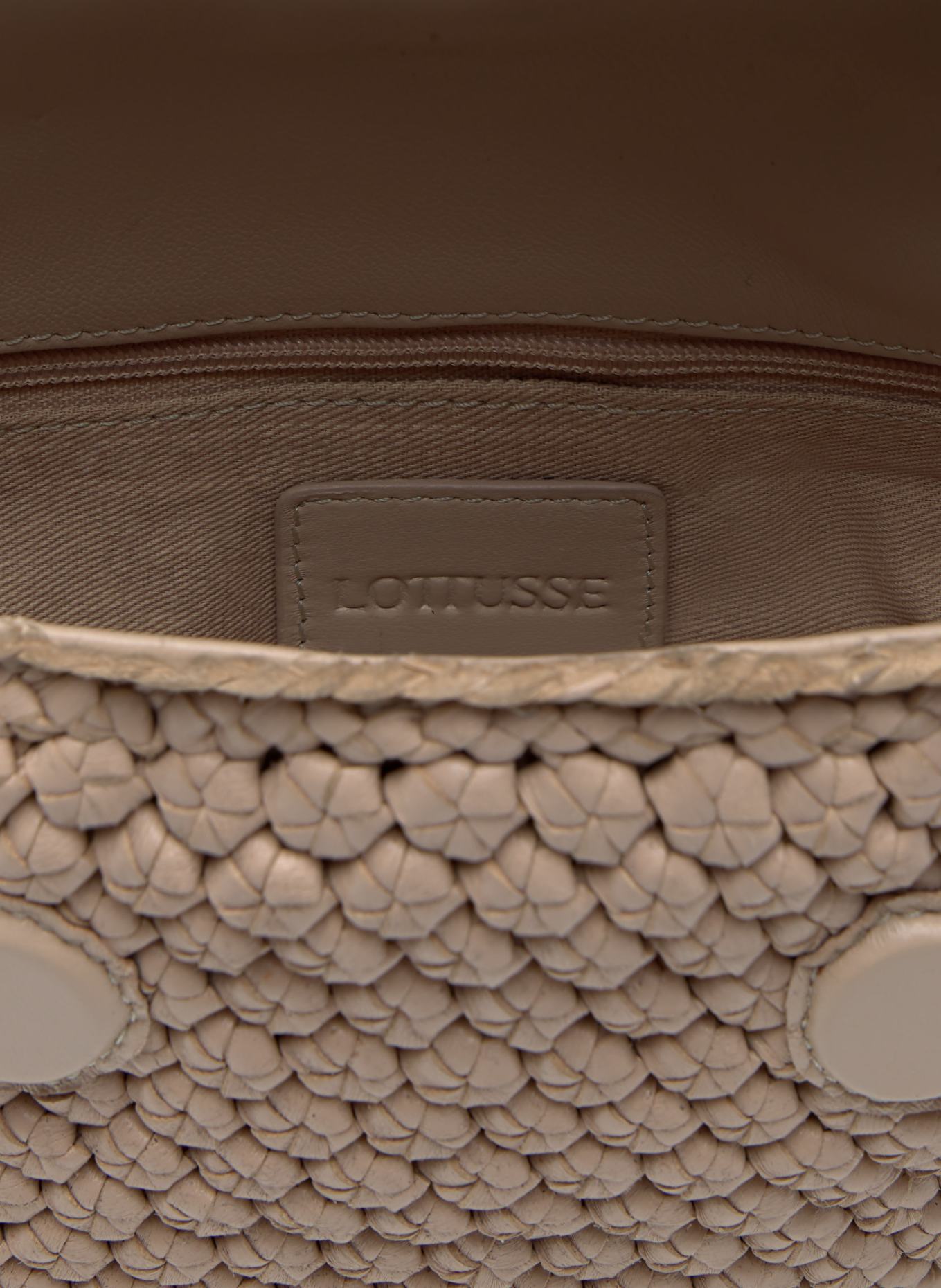 LOTTUSSE Umhängetasche NOODBAG: BEIGE