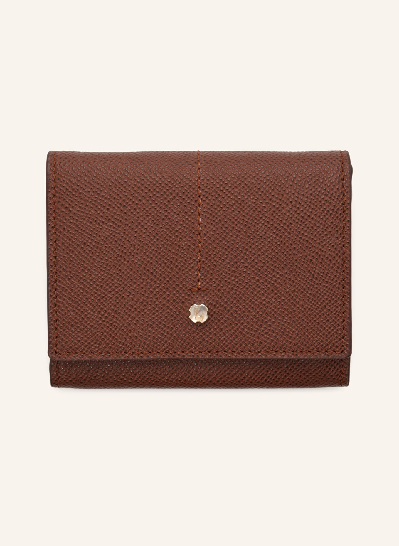 LOTTUSSE Kleine Brieftasche BORNE: BRAUN