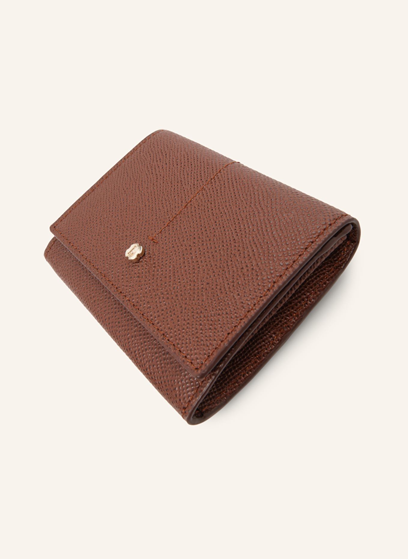 LOTTUSSE Kleine Brieftasche BORNE: BRAUN