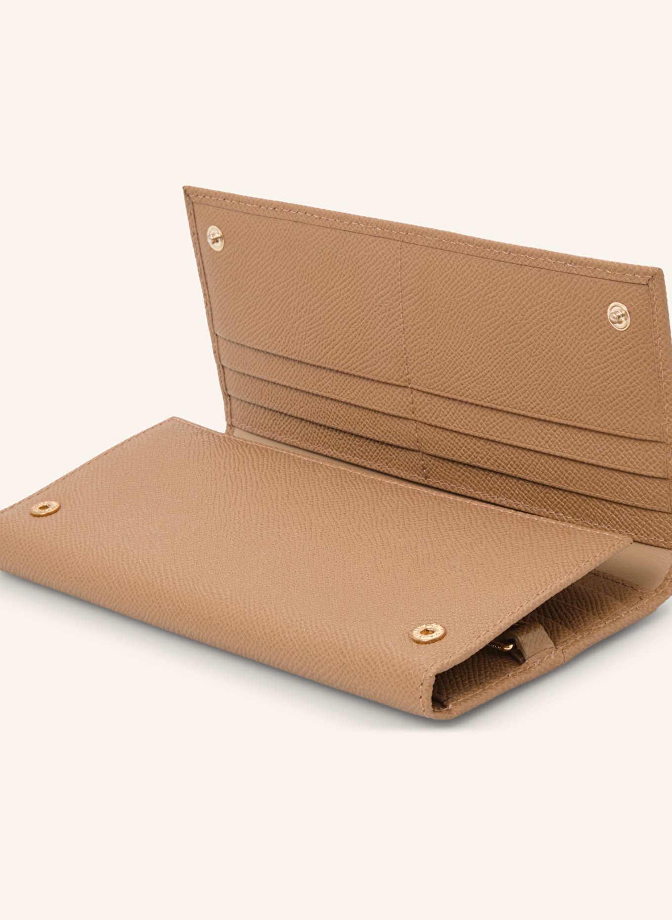 LOTTUSSE Mittlere Brieftasche BORNE: BEIGE