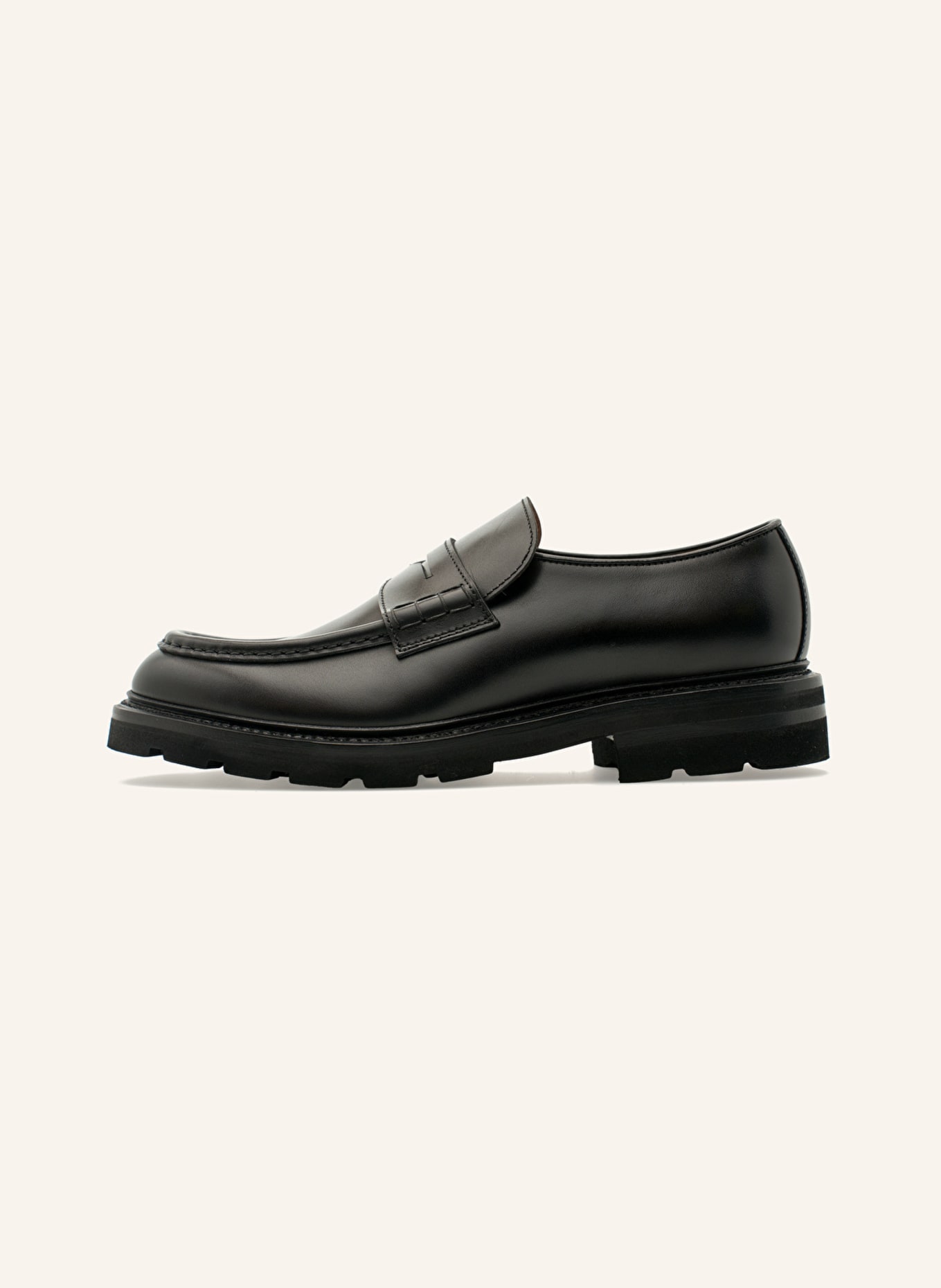 LOTTUSSE Mokassin MURPHY: SCHWARZ