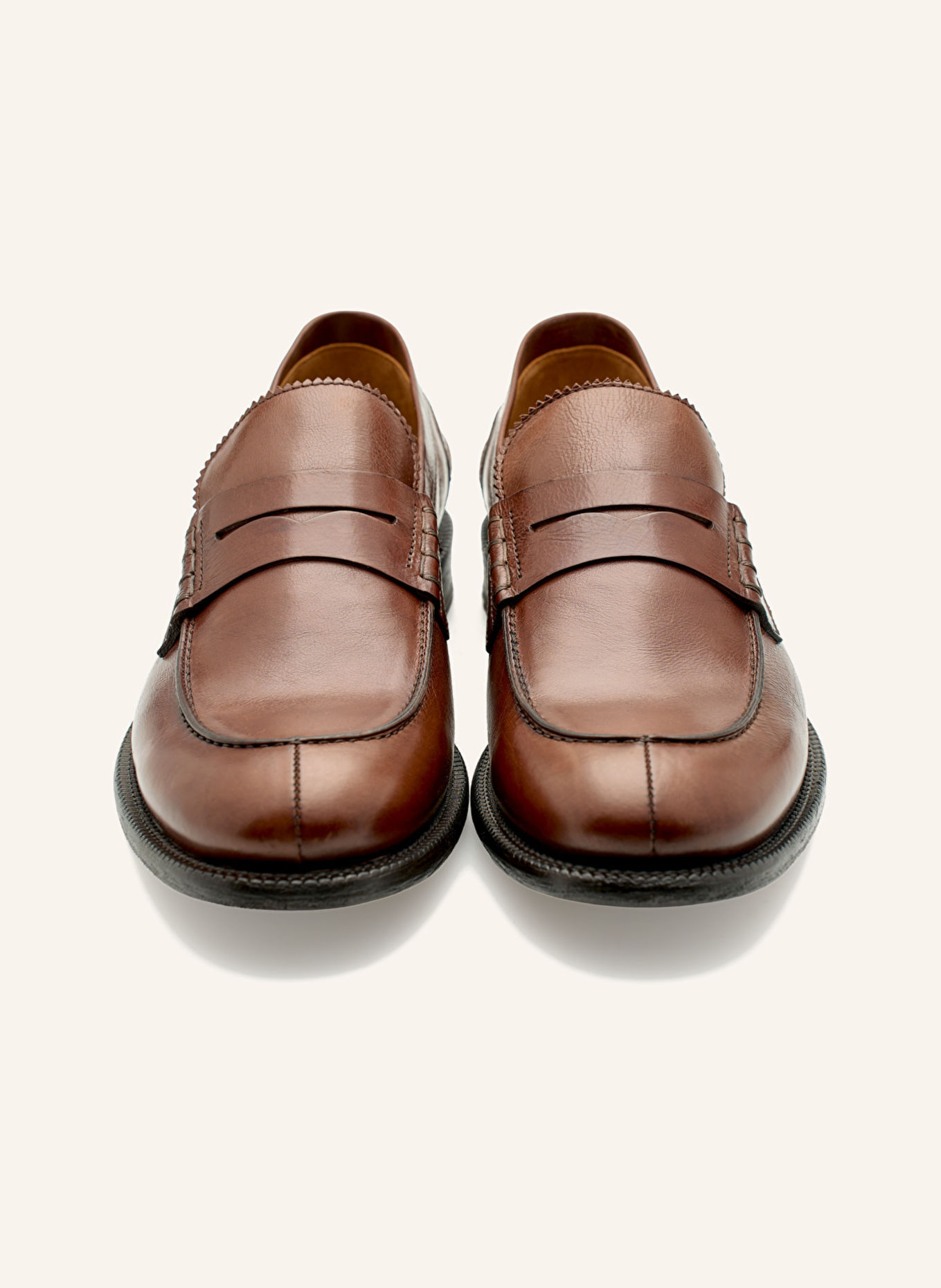 LOTTUSSE Mokassin LUTTON: BRAUN
