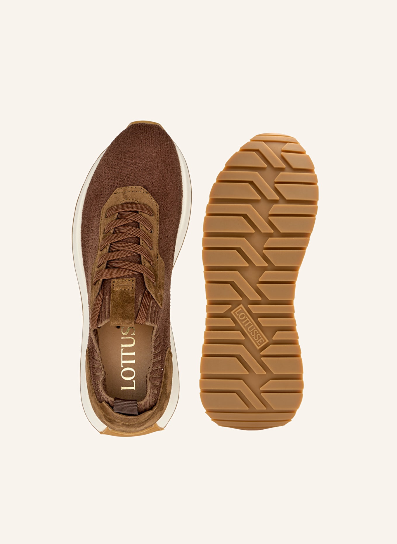 LOTTUSSE Sneaker DENVER: BRAUN
