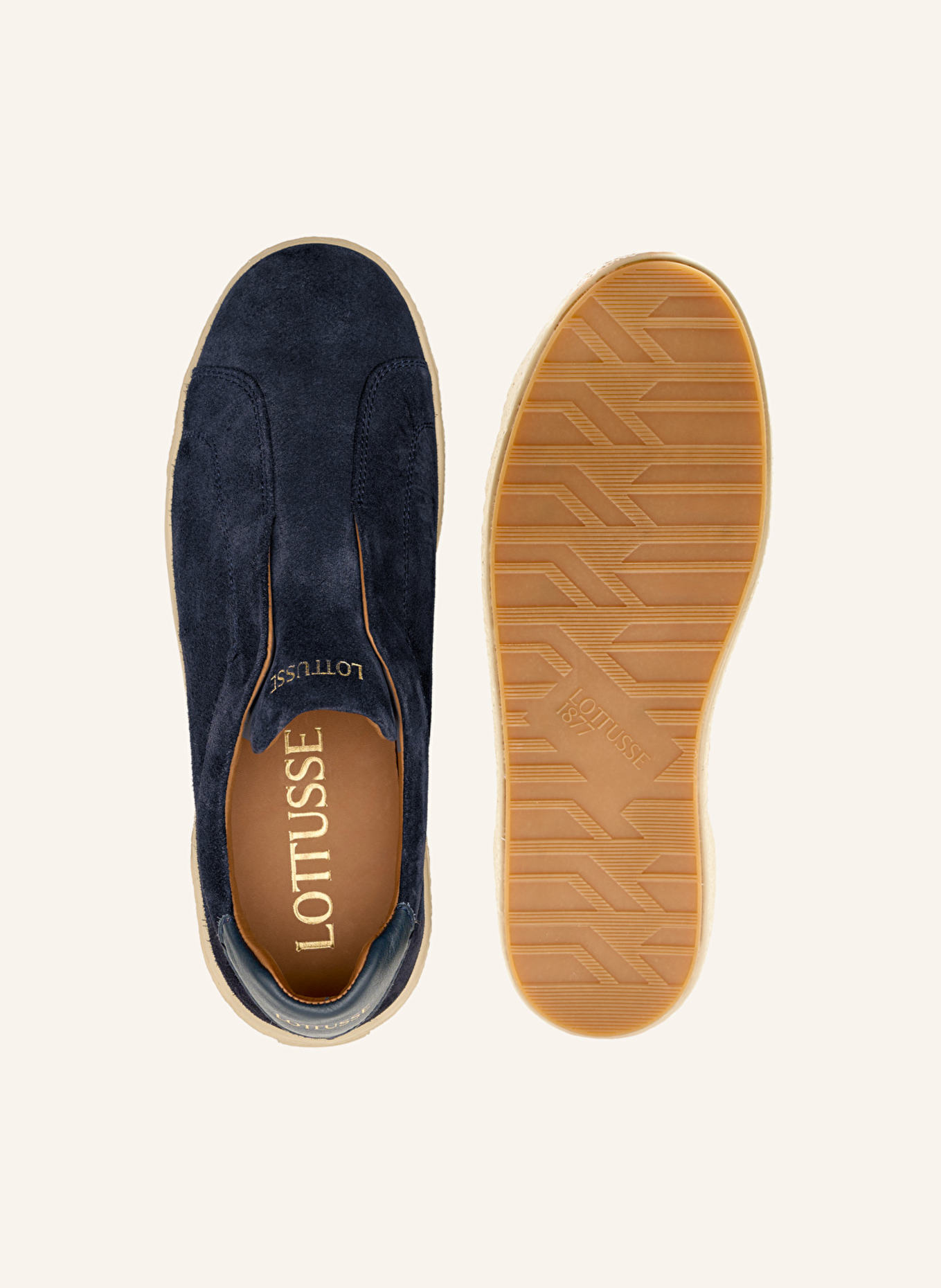 LOTTUSSE Sneakers TEIX: BLAU