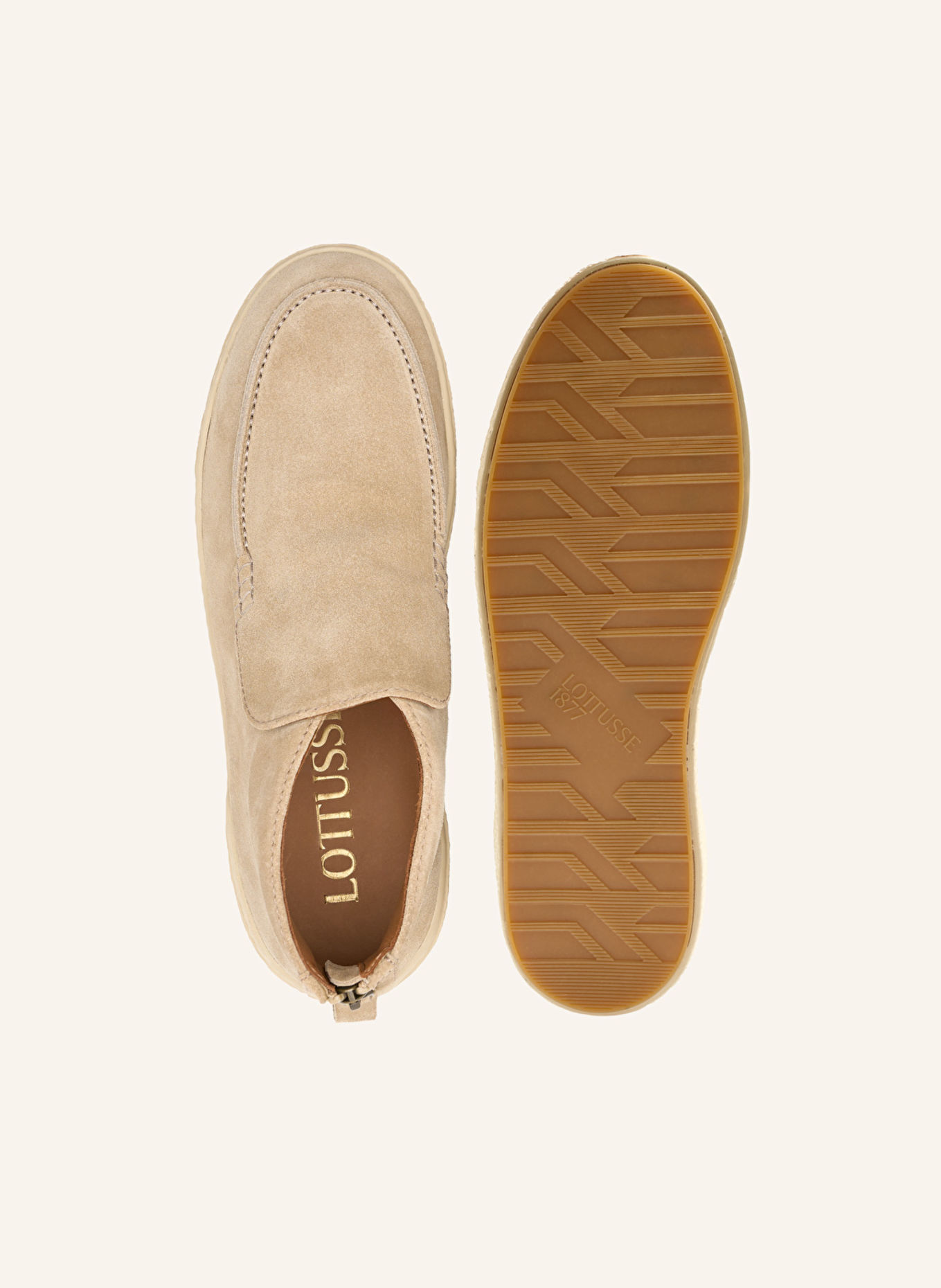 LOTTUSSE Sneakers TEIX: TAUPE