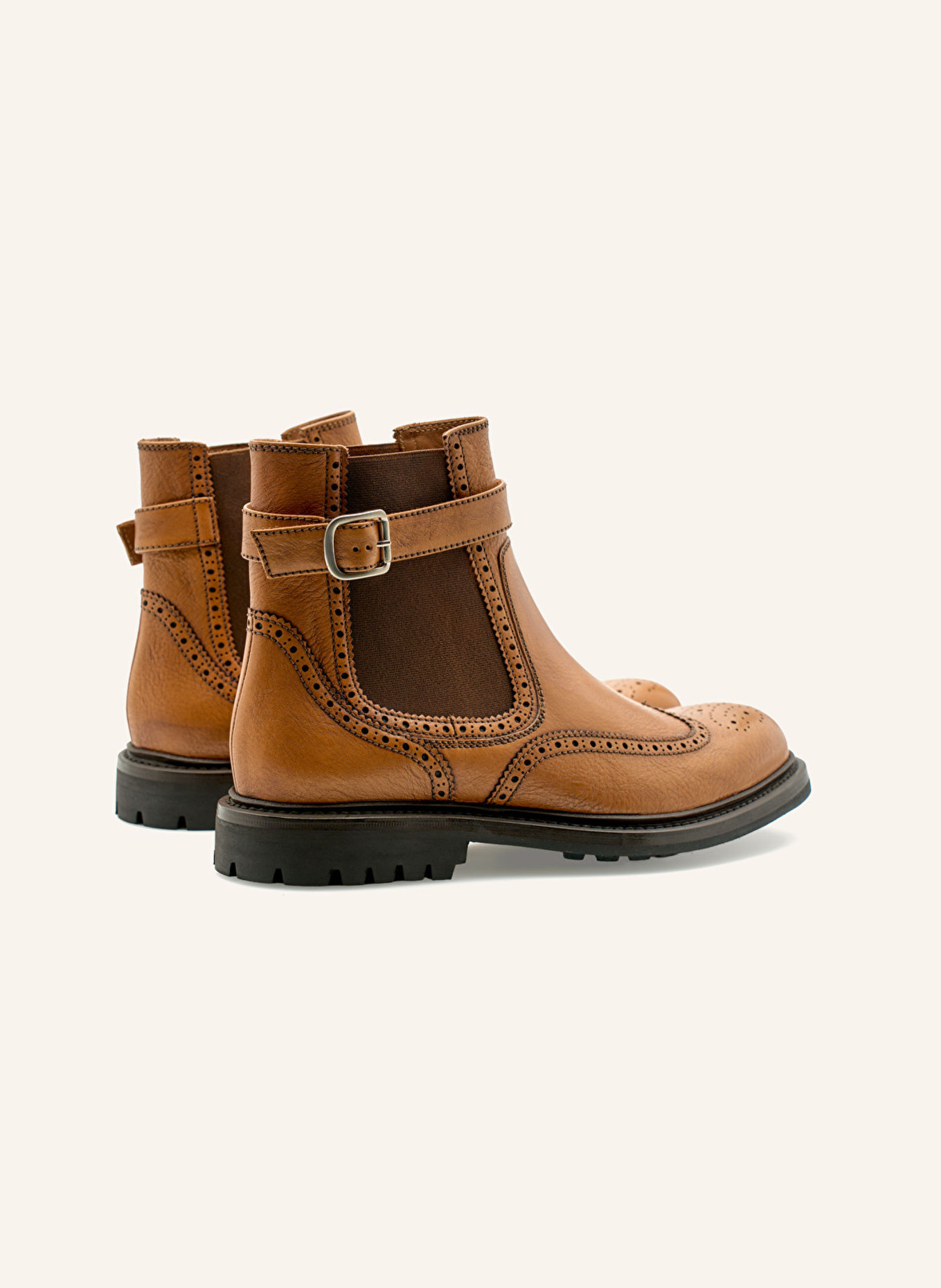 LOTTUSSE Stiefel WALTON: BRAUN