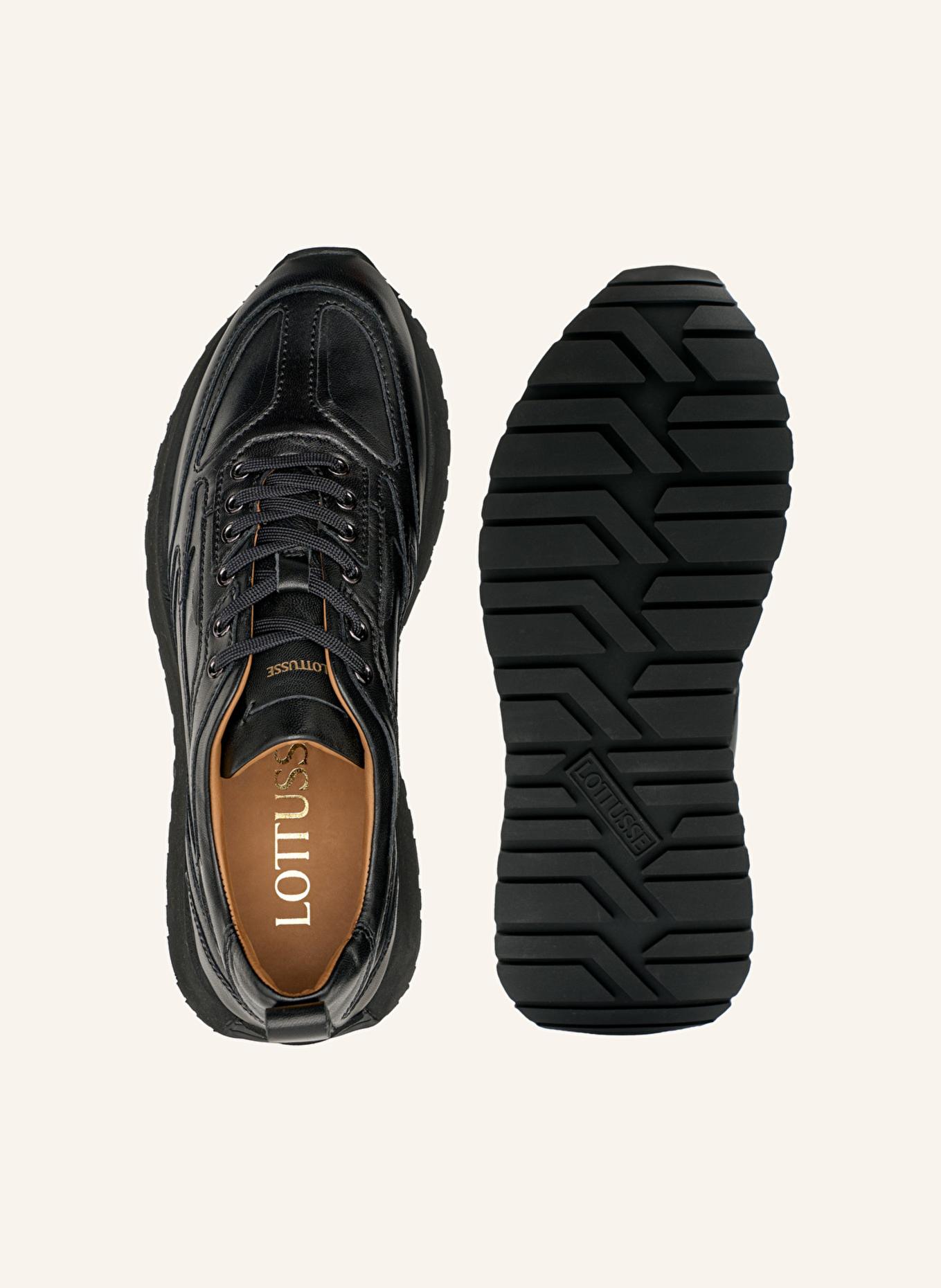 LOTTUSSE Sneaker DENVER: SCHWARZ