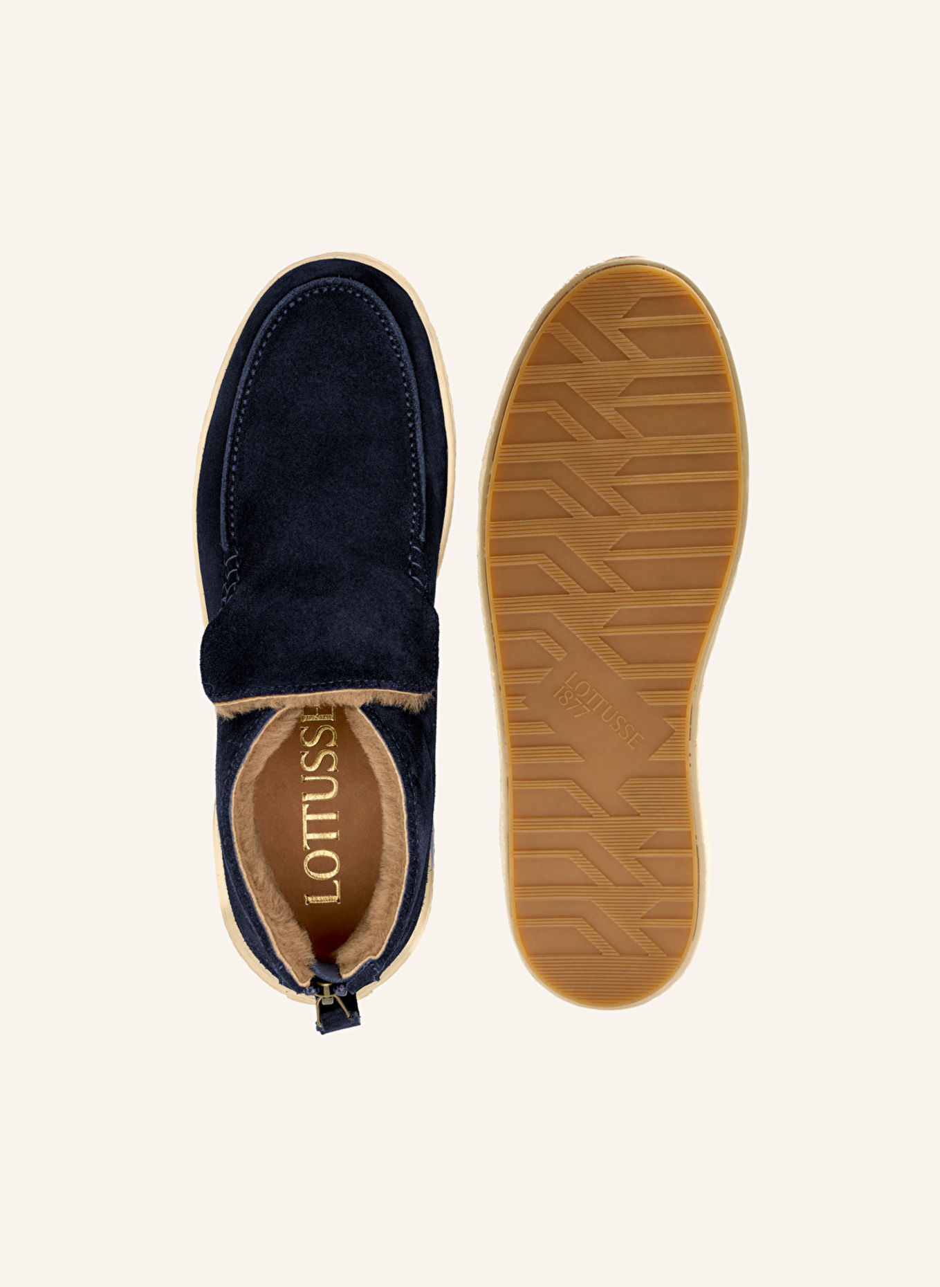 LOTTUSSE Sneakers TEIX: BLAU
