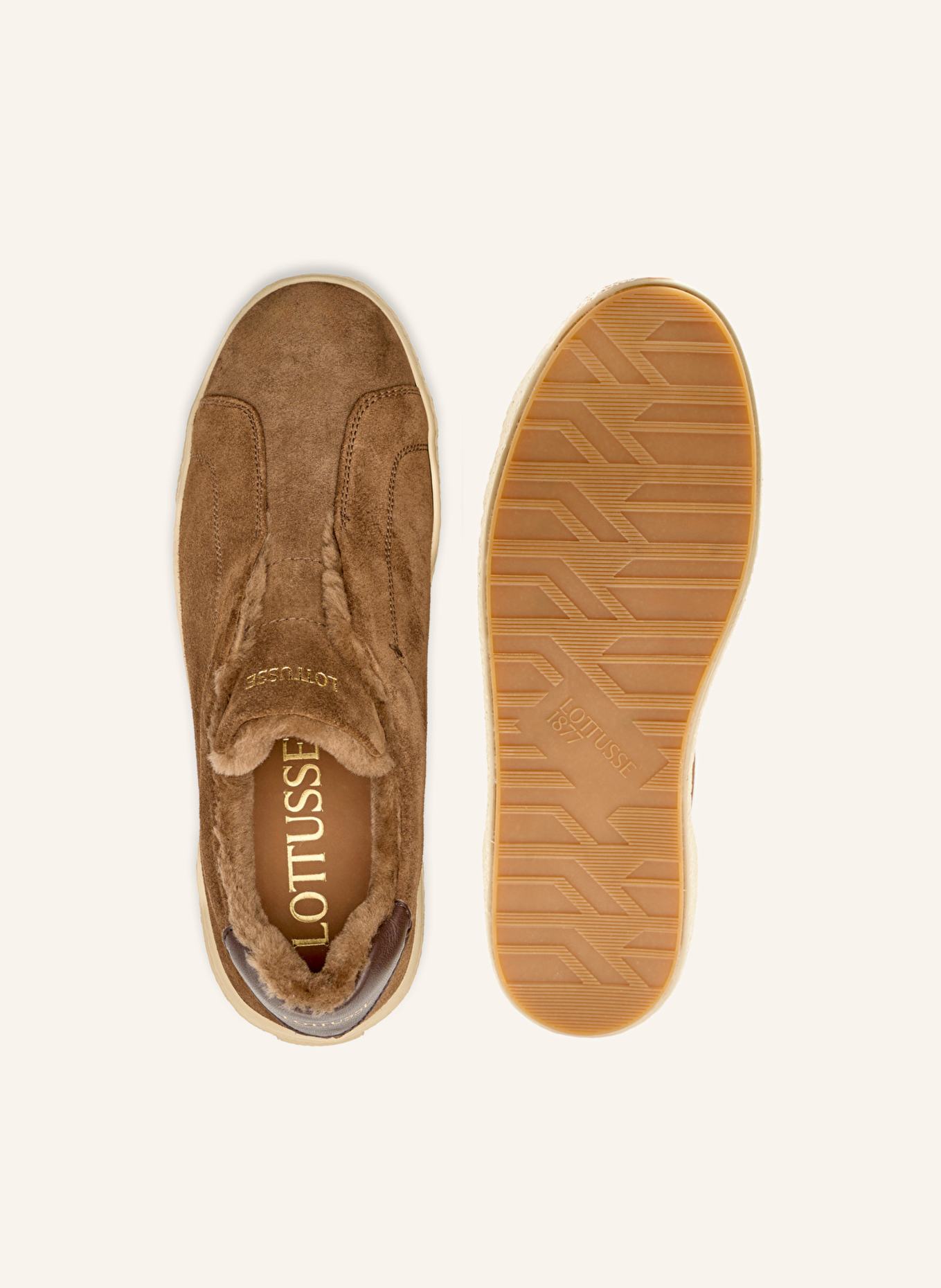 LOTTUSSE Sneakers TEIX: BRAUN