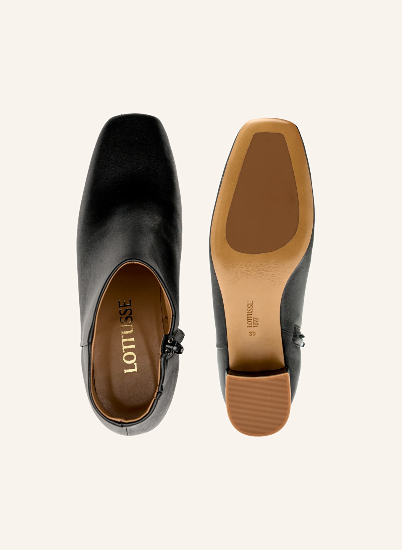 LOTTUSSE Stiefeletten GOYA: SCHWARZ