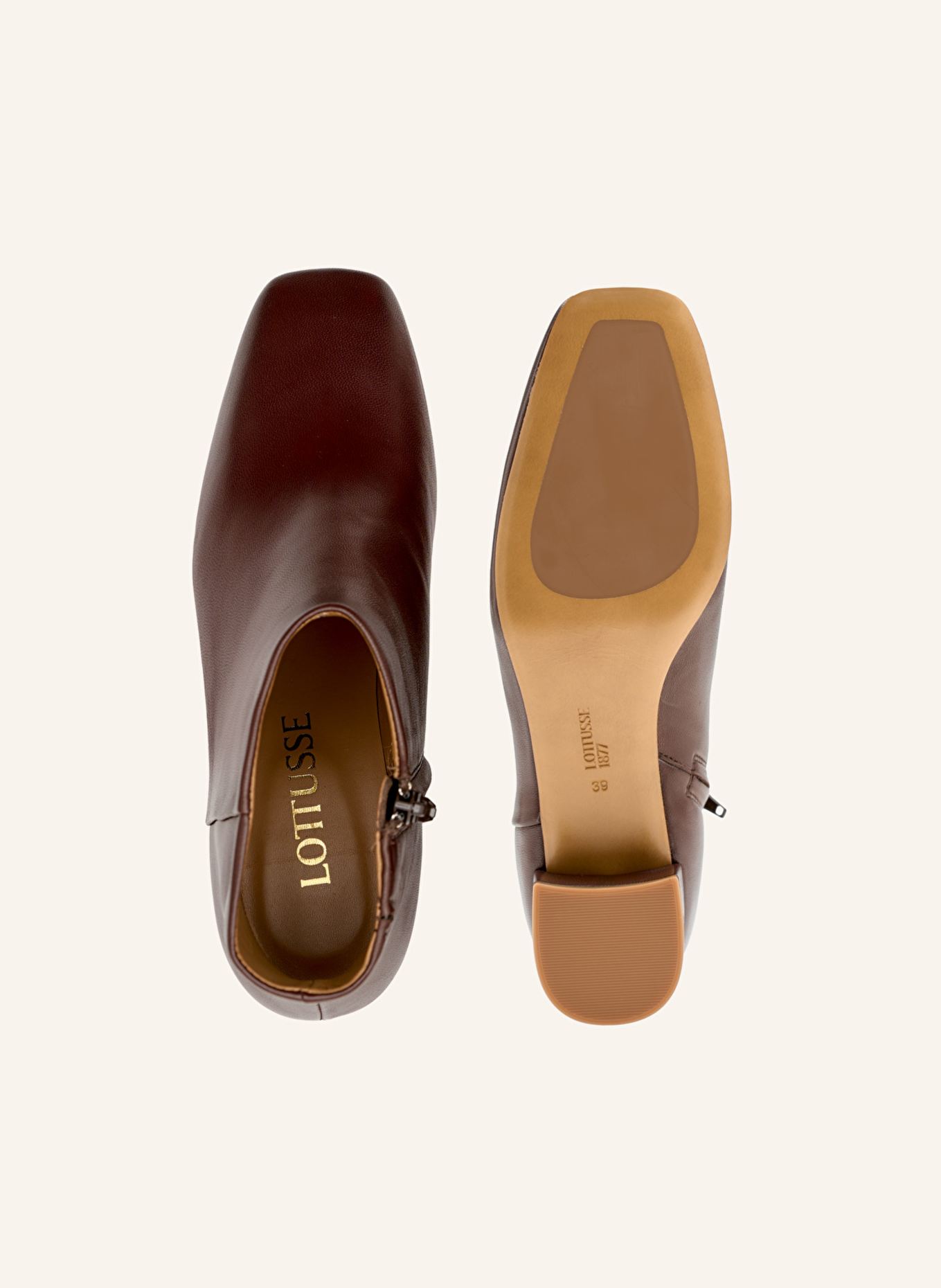 LOTTUSSE Stiefeletten GOYA: BRAUN