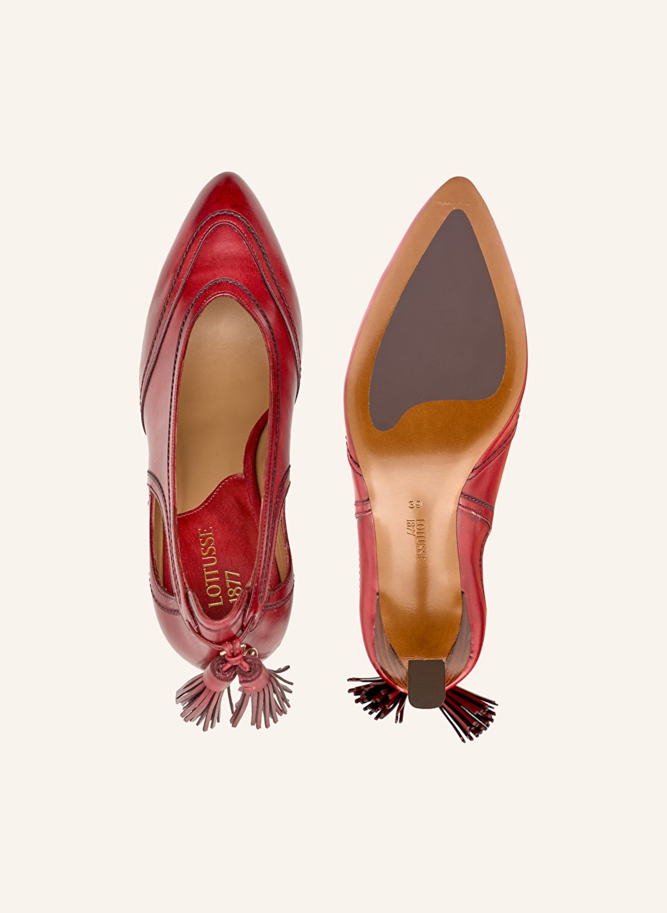 LOTTUSSE Pumps SMITHSON: ROT