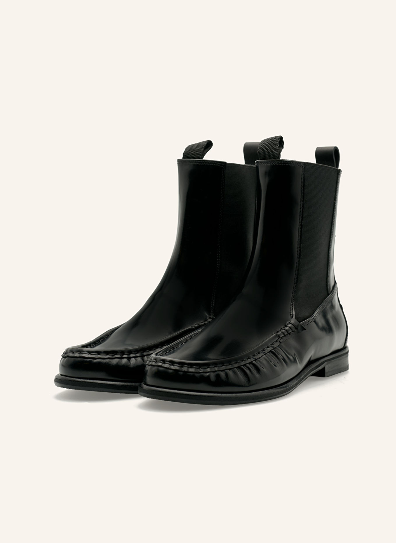 LOTTUSSE Stiefel LARA: SCHWARZ